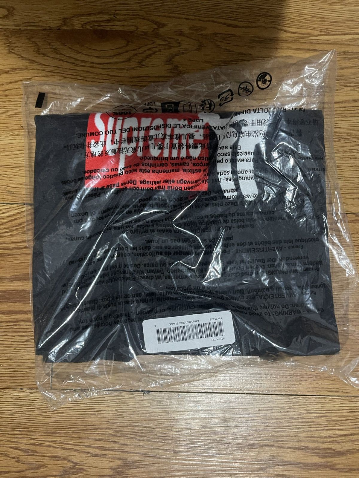 Supreme Stick Tee WHITE Lサイズ