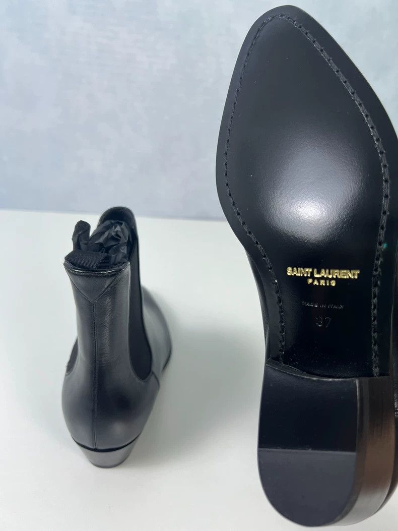 Saint Laurent Paris Saint laurent paris 21fwWyatt Foundation Chelsea Leather Bo Size US 5 / EU 37 - 6 Thumbnail