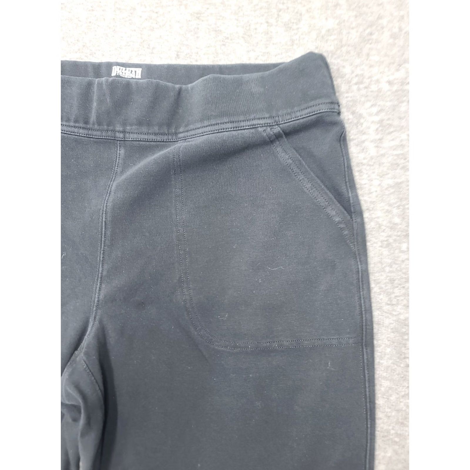 Vintage Duluth Trading NoGA Naturale Slim Leg Pants Black Womens L Athleisure Size 36" / US 14 / IT 50 - 7 Thumbnail