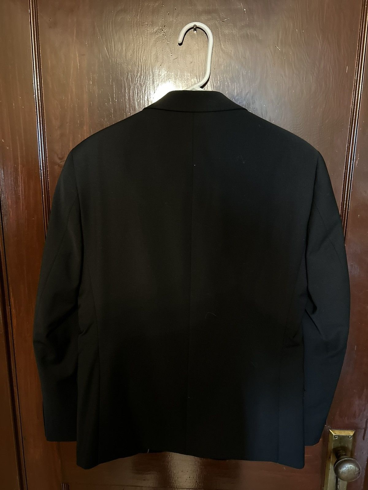 Calvin Klein Calvin Klein Mens Slim fit Tuxedo Suit Jacket Blazer Black Size 38S - 2 Thumbnail