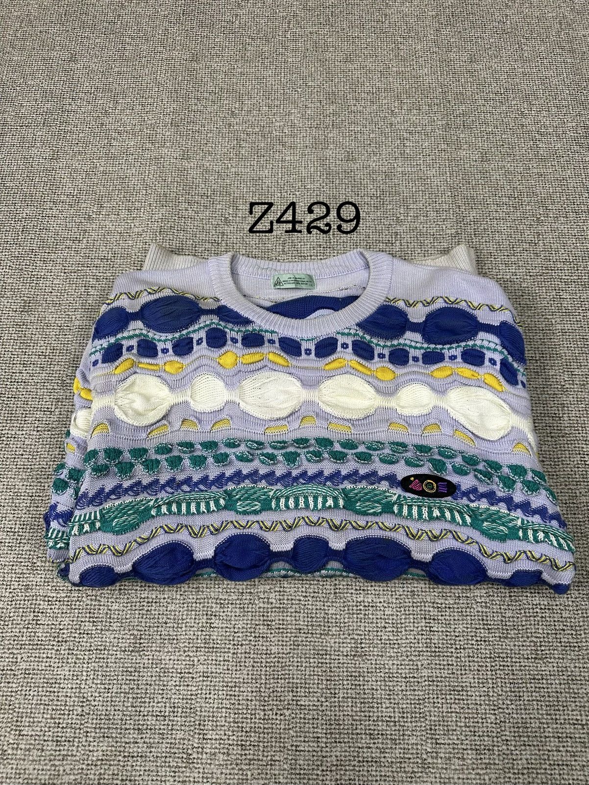 Vintage Vintage Designer Joe Is Aiming Heavy Knitwear Z429 Size US L / EU 52-54 / 3 - 12 Thumbnail