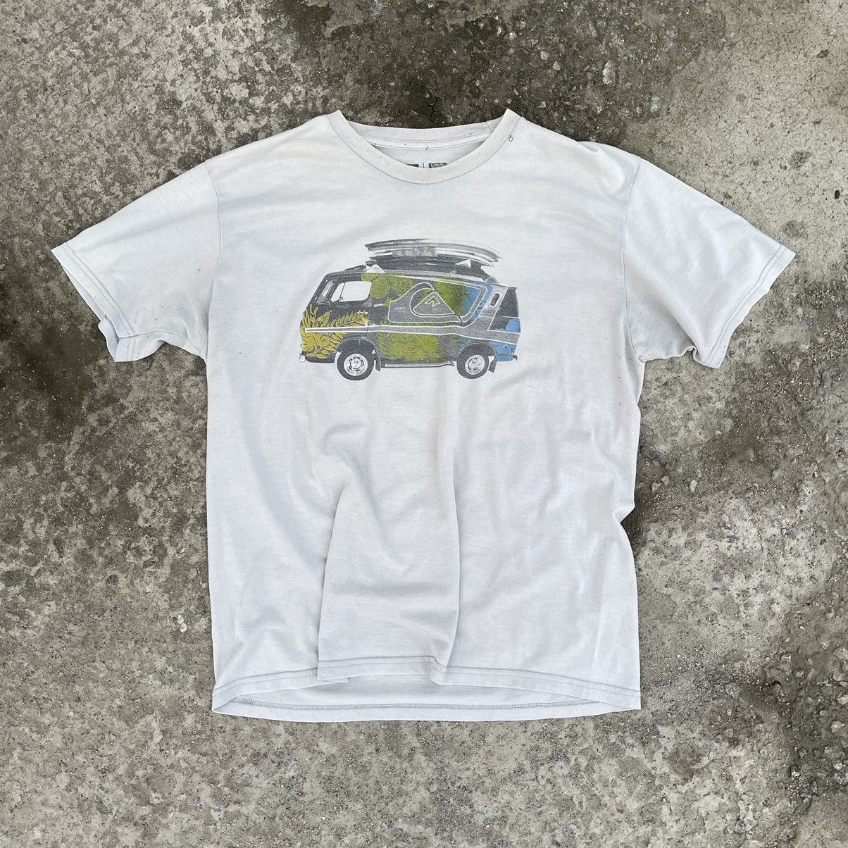 Quicksilver × Vintage Vintage Quicksilver T-shirts Logo Y2K Swimwear 90s USA Size US L / EU 52-54 / 3 - 1 Thumbnail