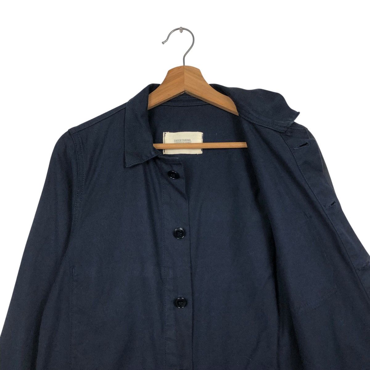 Issey Miyake 📌Vintage Chore Worker Jacket Button Zucca Travail Size US M / EU 48-50 / 2 - 13 Thumbnail
