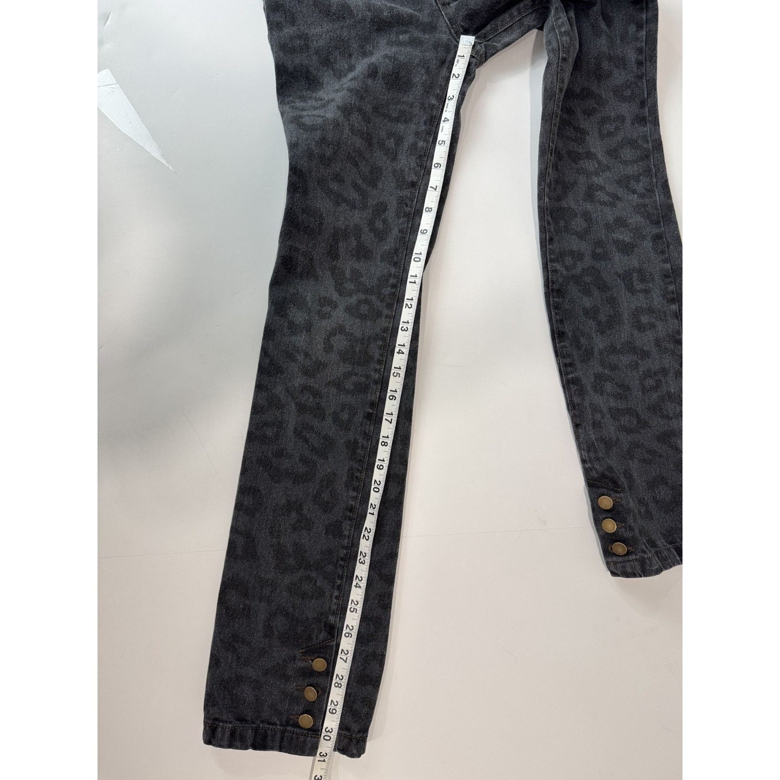 Other The Open Product Leopard Print Jeans Snap Straight Korea 1 Size 25" / US 0 / IT 36 - 5 Thumbnail