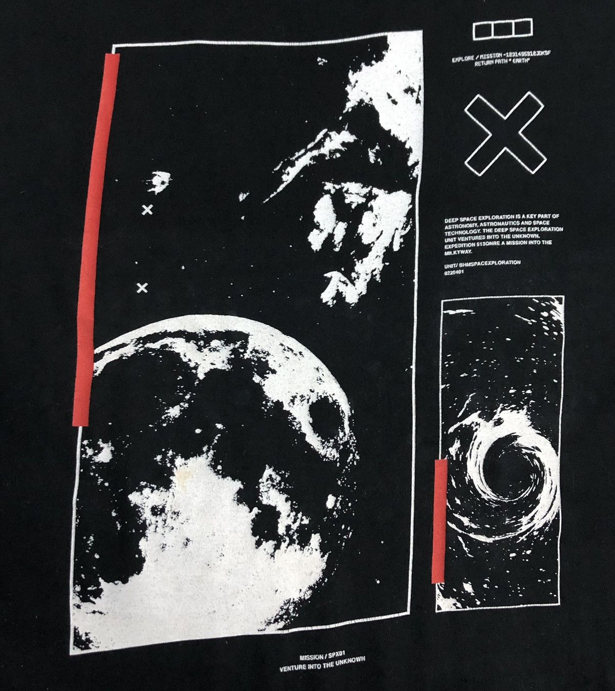 Boohoo Boohoo MAN Mission/SPX01 Venture Into The Unknown T-Shirt Size US M / EU 48-50 / 2 - 3 Thumbnail