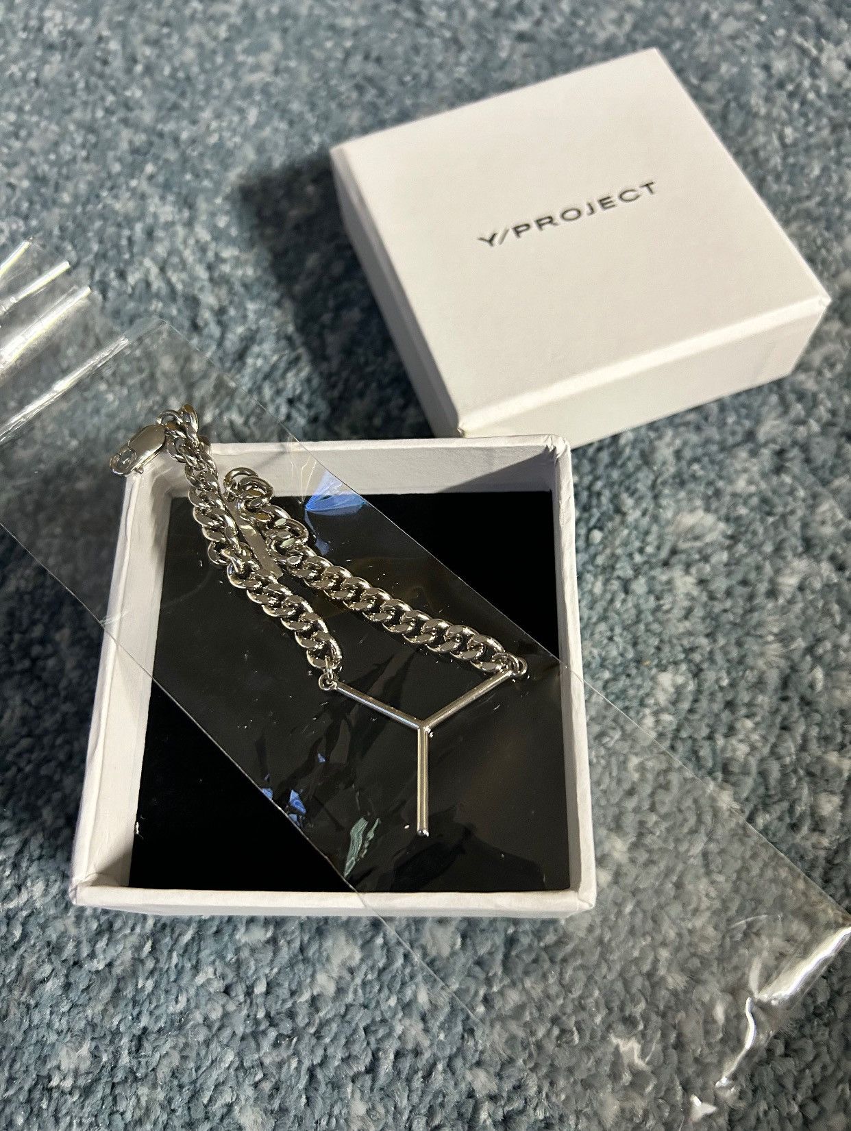 Y/Project MINI Y CHAIN BRACELET Size ONE SIZE - 4 Thumbnail