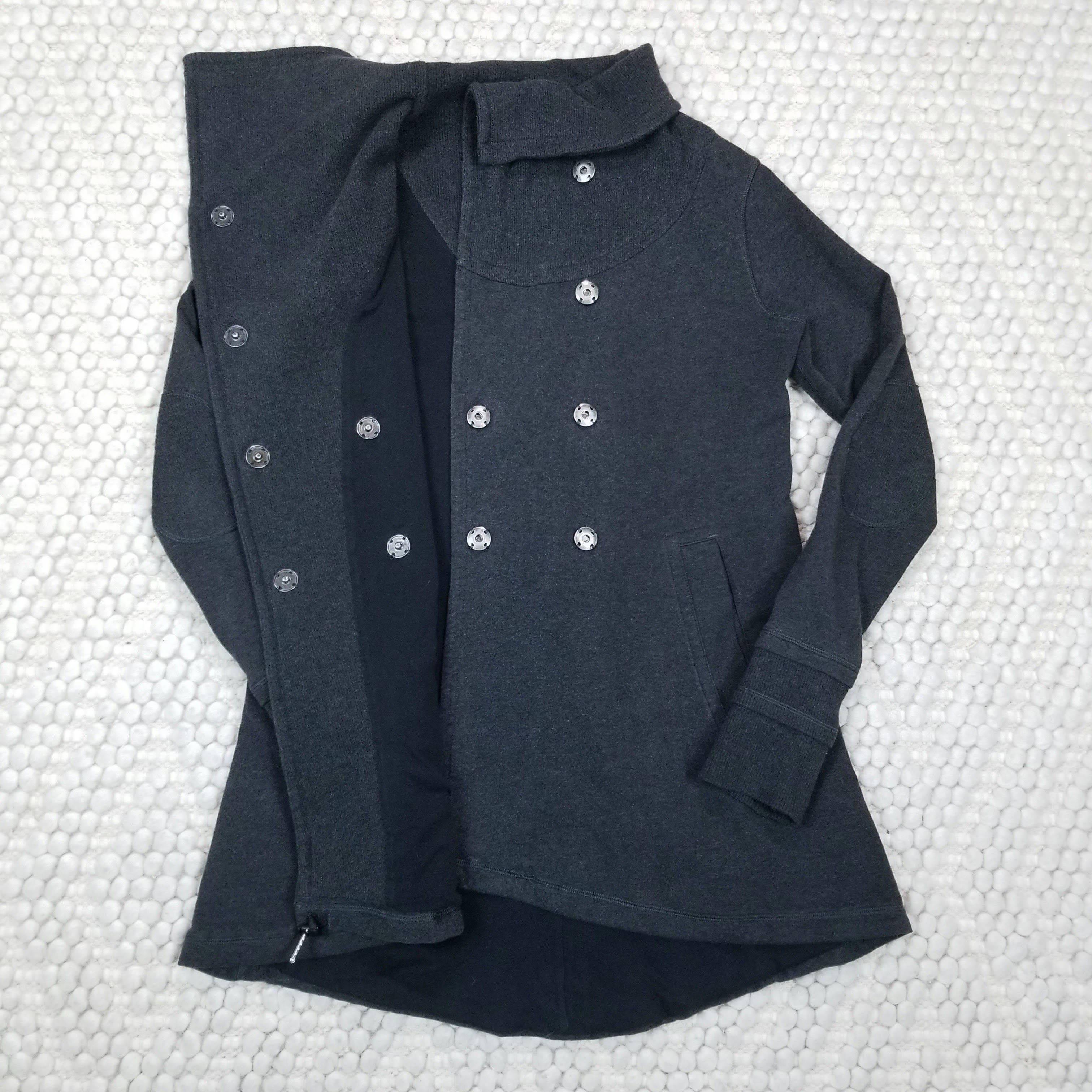 Lululemon Lululemon Gratitude Wrap Heathered Black Size S / US 4 / IT 40 - 8 Thumbnail