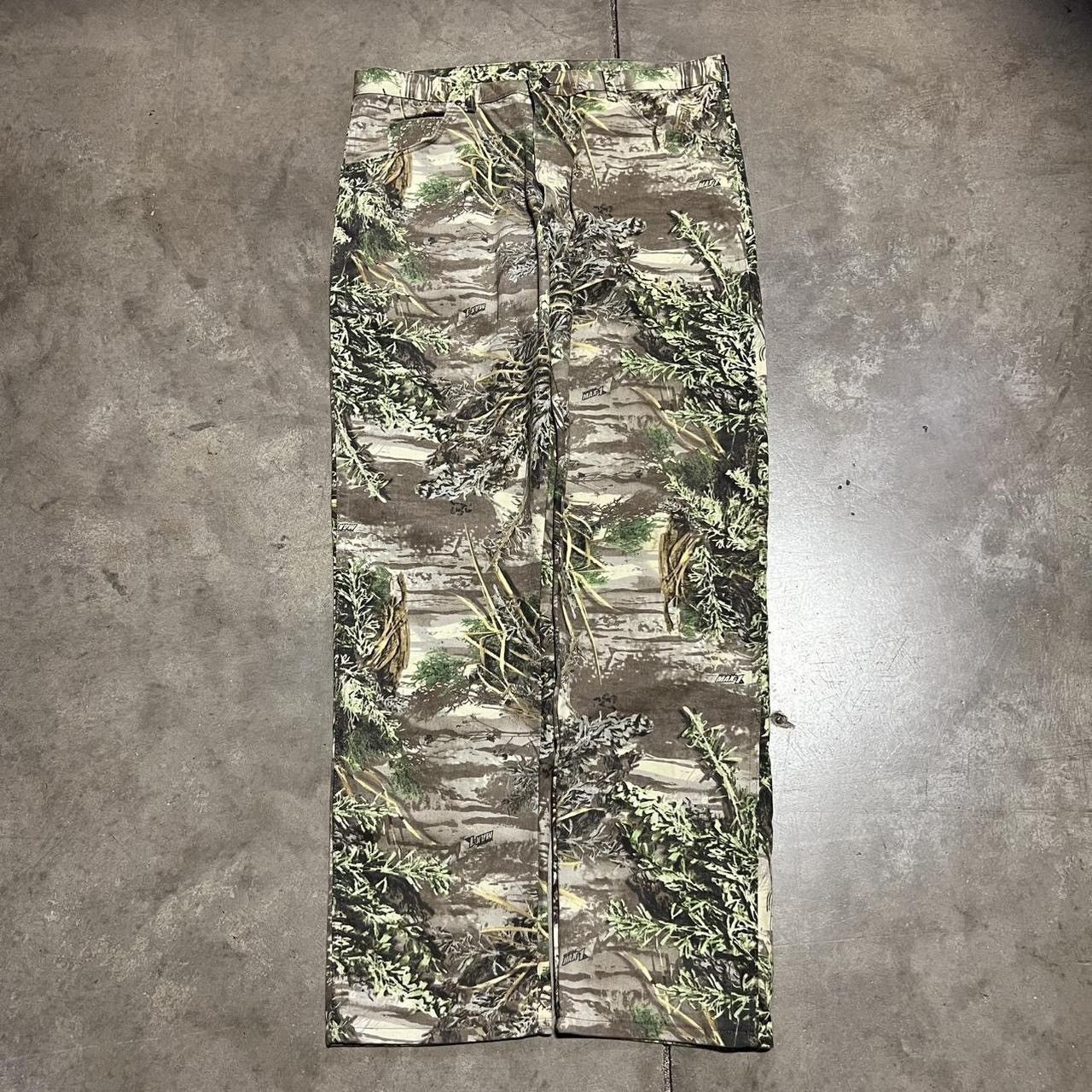 Wrangler Vintage Wrangler Camo Carpenter Pants Workwear Max 1 Baggy Size US 38 / EU 54 - 1 Thumbnail
