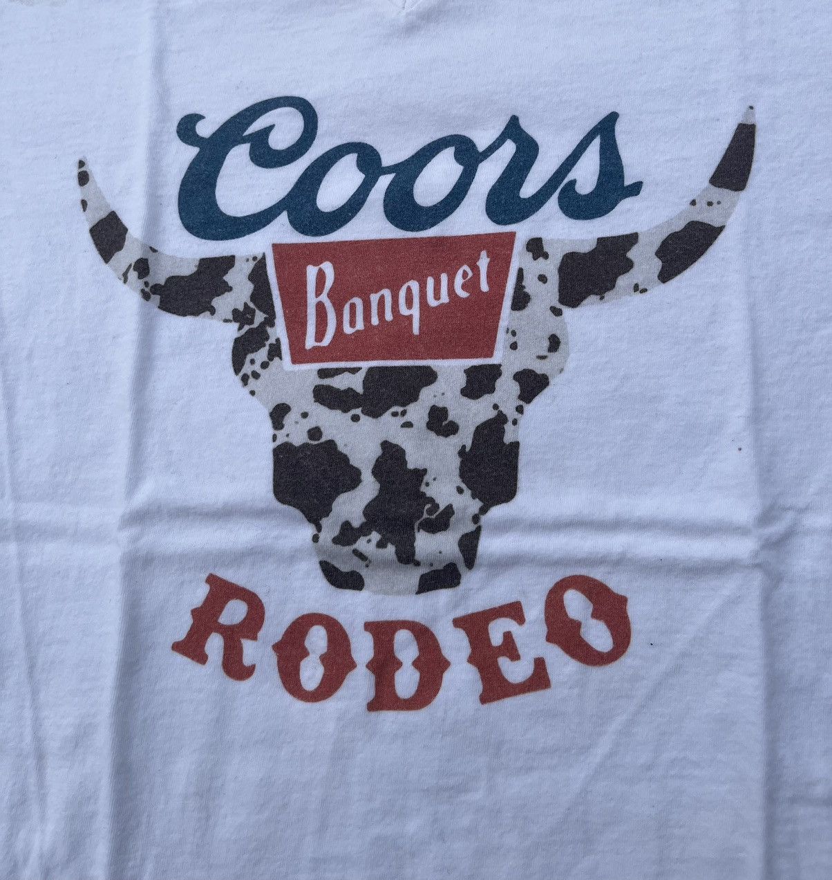 Japanese Brand Vintage Coors Banquet Rodeo Tees by Bones Size US S / EU 44-46 / 1 - 2 Thumbnail