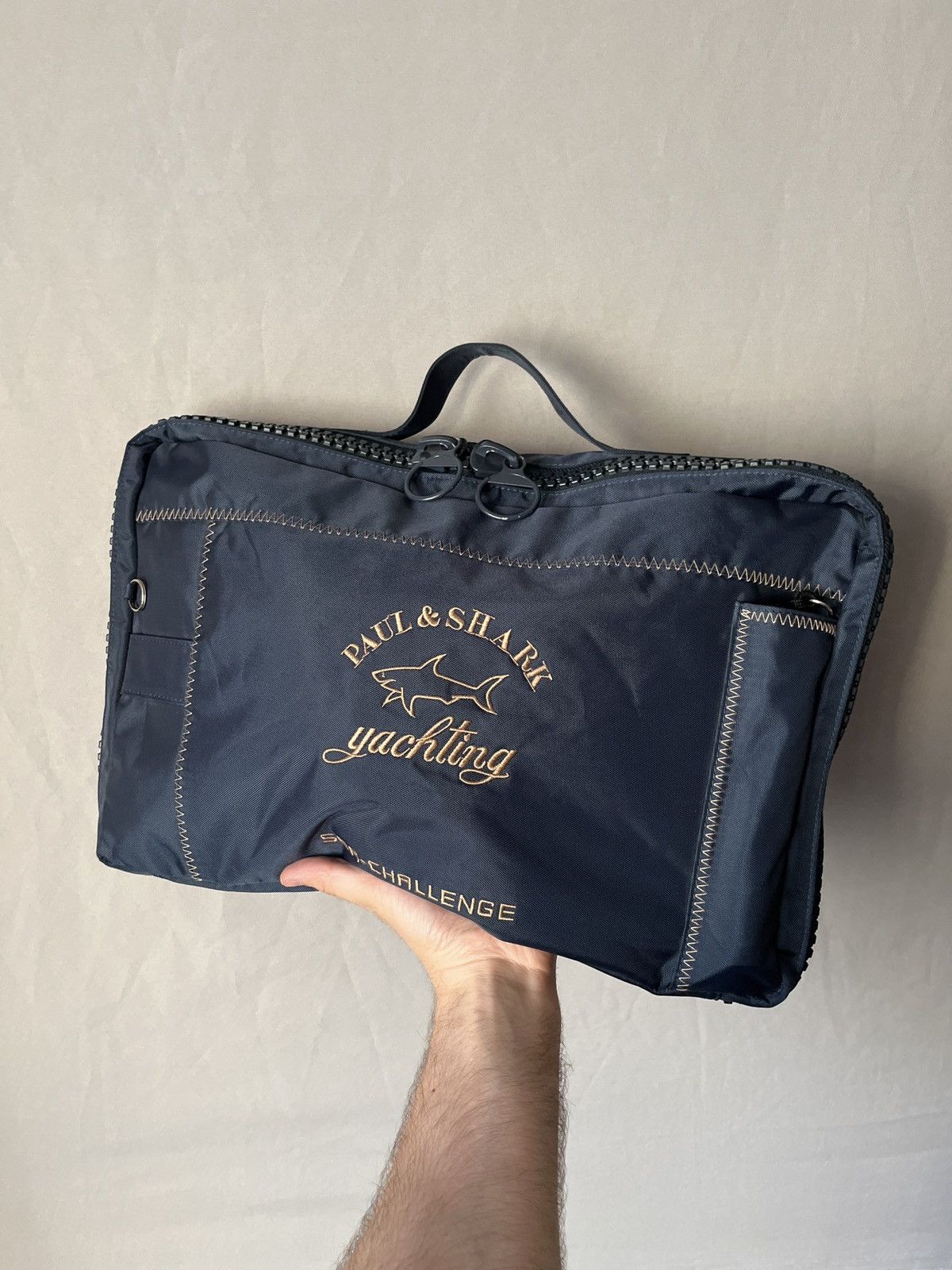 Paul & Shark Paul & Shark Nylon Blue Brief Laptop Case Carrying Bag Size ONE SIZE - 3 Thumbnail