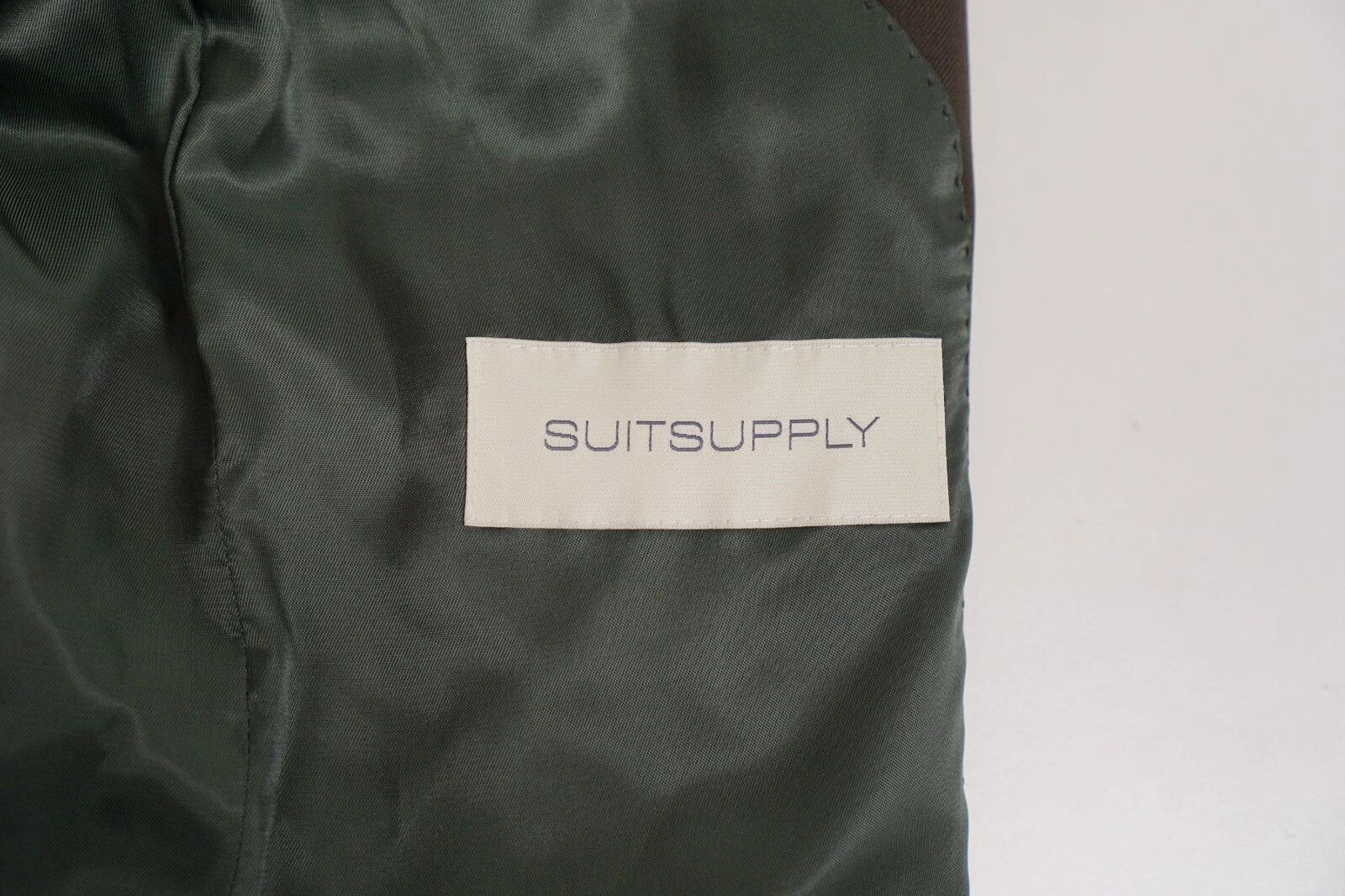 Suitsupply Men Suitsupply Blazer La Spalla Brown Wool Size 90 UK/US36L Size 36R - 5 Thumbnail