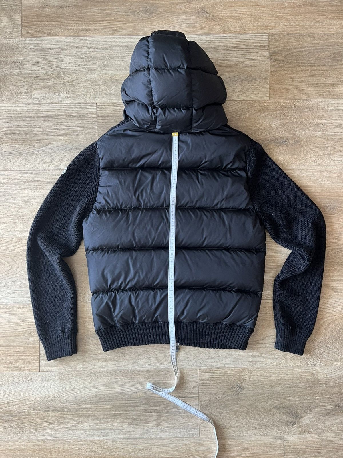 Moncler Moncler bi-material cardigan Size US L / EU 52-54 / 3 - 13 Thumbnail