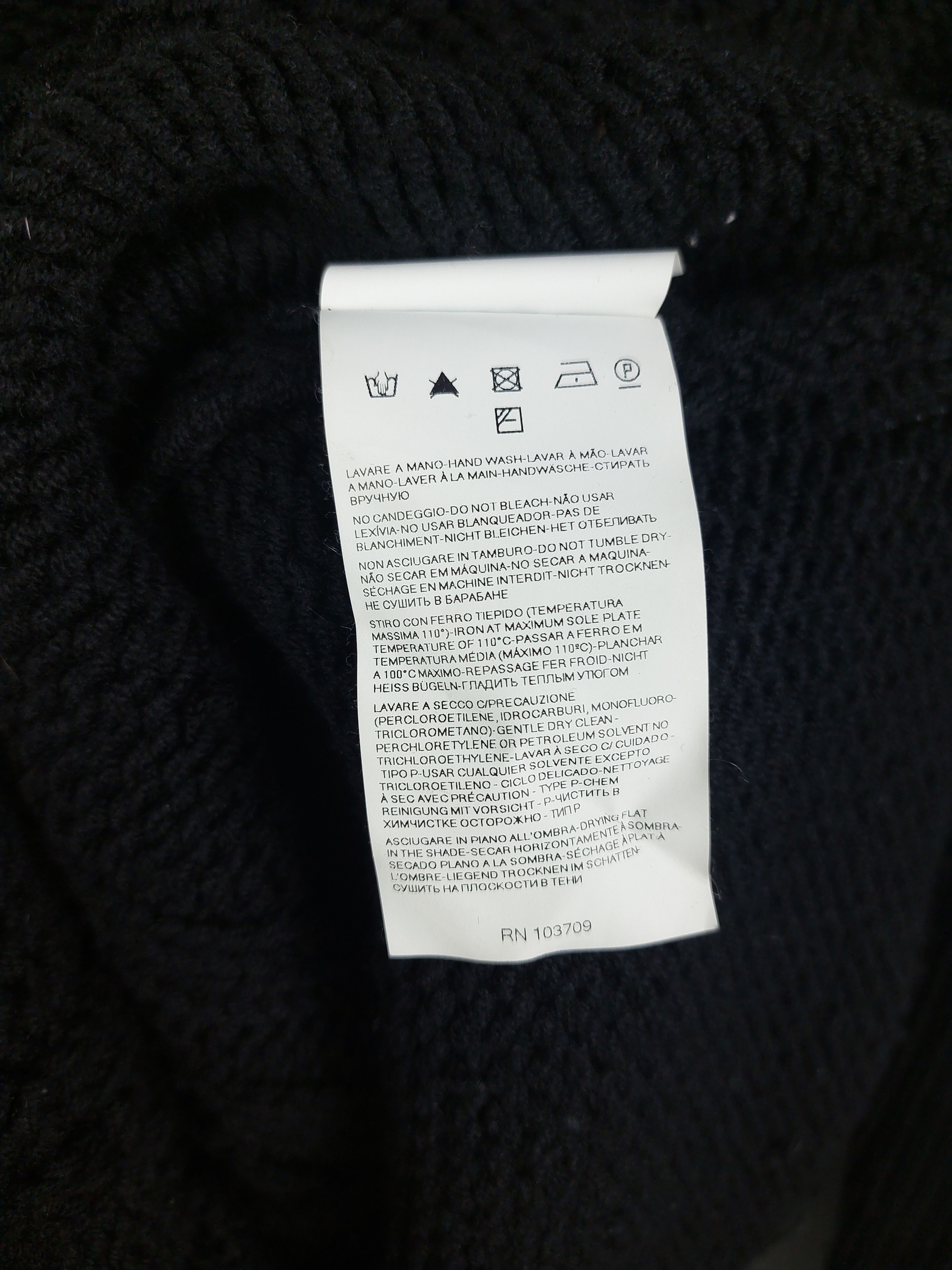 Armani Armani Jeans Knit Wool Sweater Size US L / EU 52-54 / 3 - 6 Thumbnail