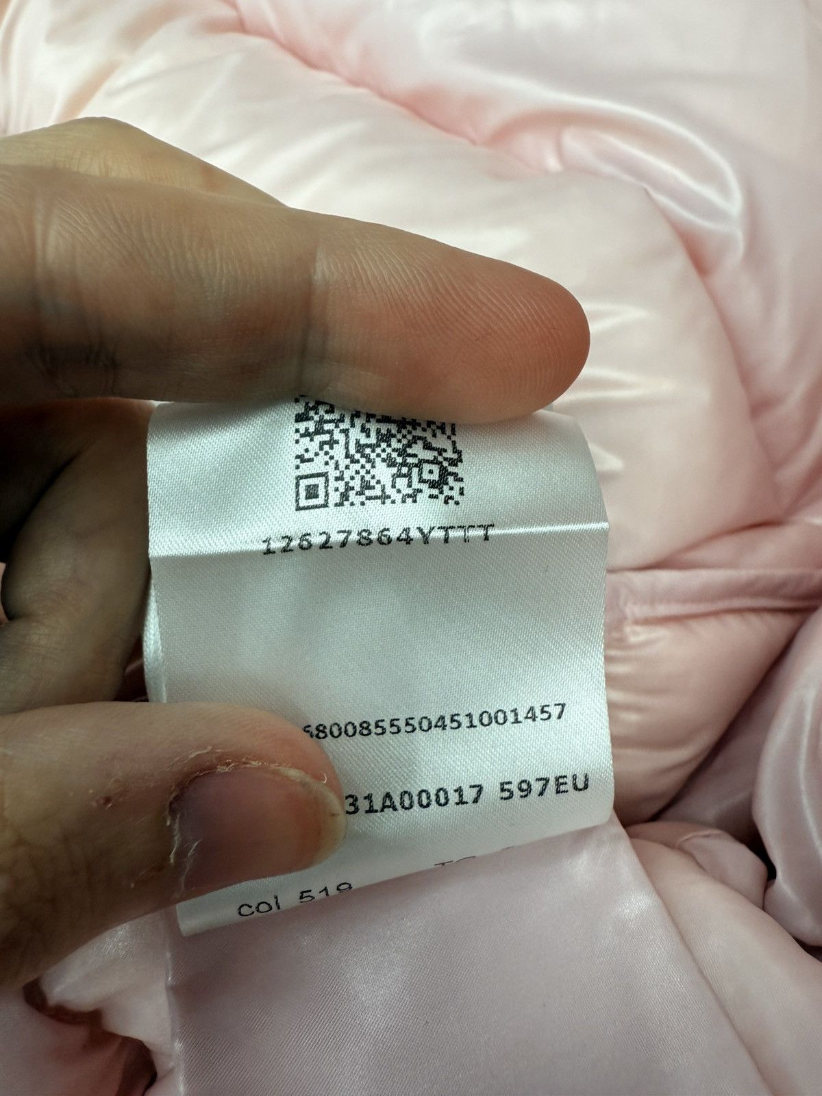 Moncler Moncler Barante shiny light pink puffer jacket Size M / US 6-8 / IT 42-44 - 18 Thumbnail