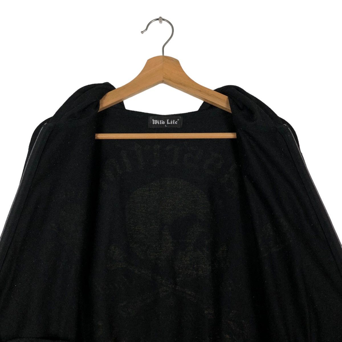 Japanese Brand Punk Design Hoodie Wild Life Skeleton Inspire Chrome Hearts Size US L / EU 52-54 / 3 - 12 Thumbnail