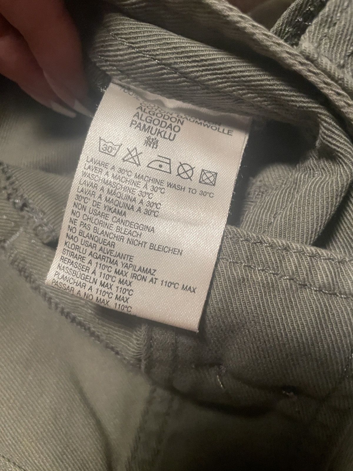Diesel DIESEL 2000s Y2K Low Waisted Flared Cargo Pants Size 24" / US 00 / IT 34 - 4 Thumbnail
