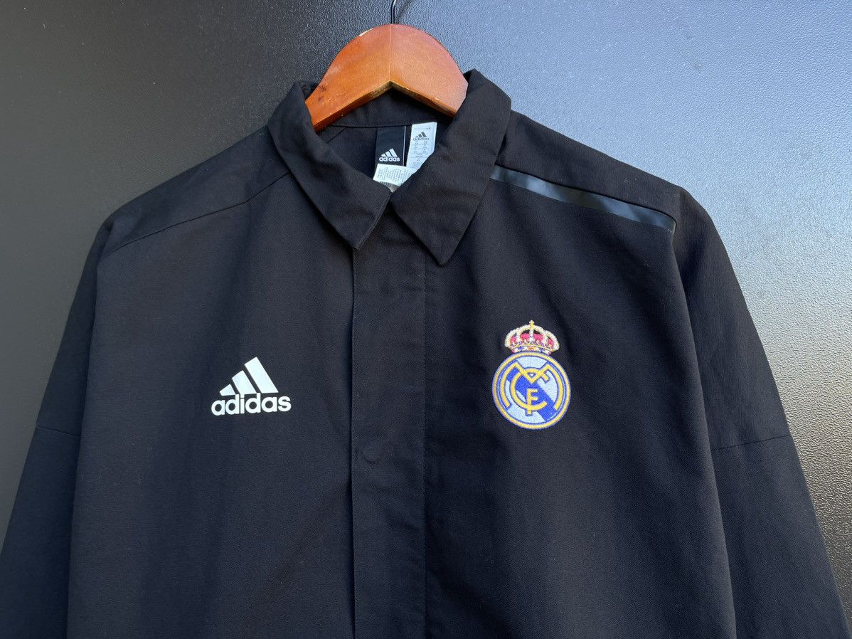 Adidas Men’s Real Madrid adidas ZNE Jacket 17/18 – Black- Cotton Size US XS / EU 42 / 0 - 3 Thumbnail