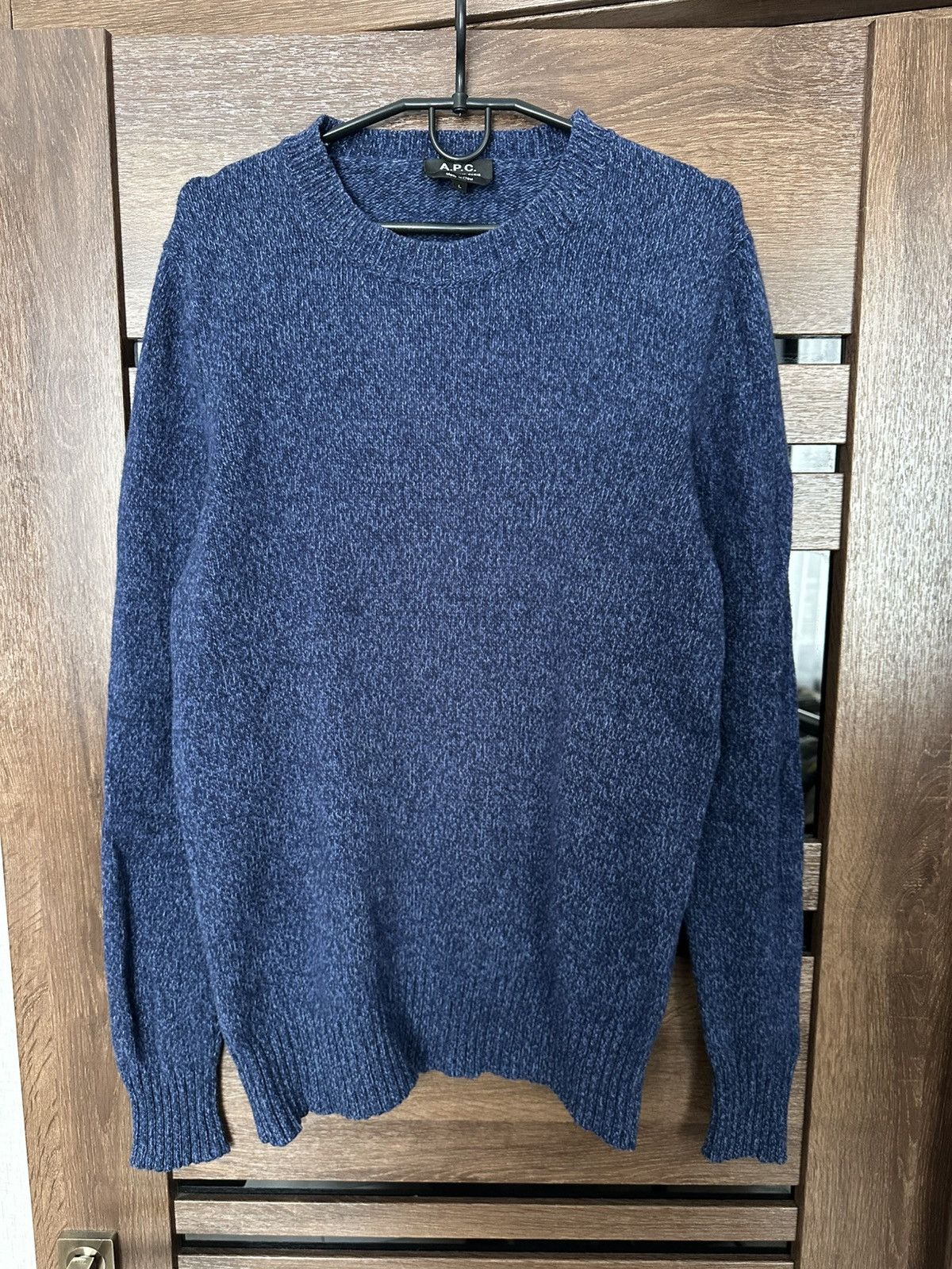 A.P.C. A.P.C. Merino Wool Sweater Pullover Size US L / EU 52-54 / 3 - 2 Thumbnail