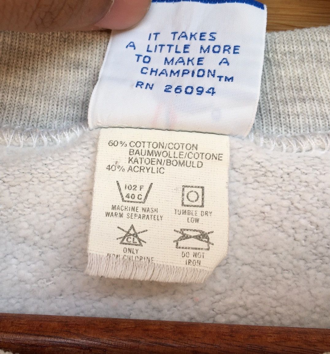 Champion Rare! Vintage 80s Champion Notre Dame University Size XL / US 12-14 / IT 48-50 - 10 Thumbnail
