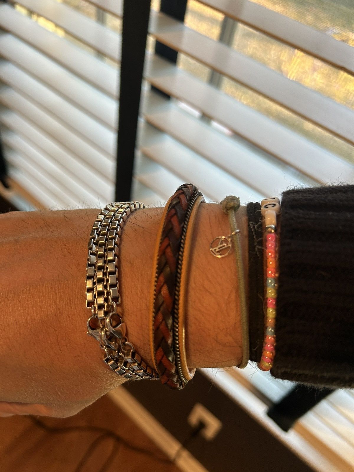 Jewelry × Other Leather wrapped cuff bracelet Size ONE SIZE - 4 Thumbnail