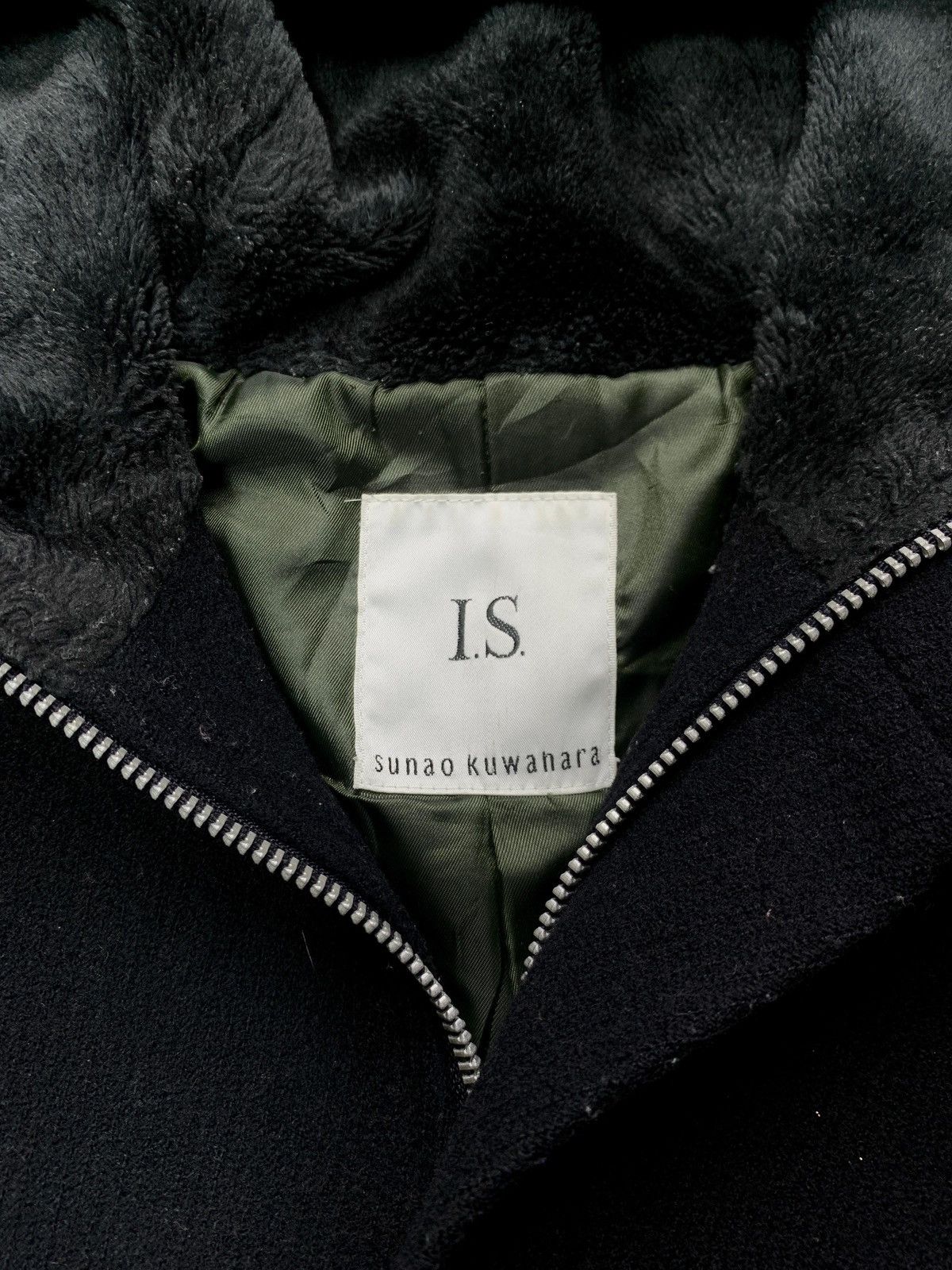 Sunao Kuwahara Wool Zip Jacket