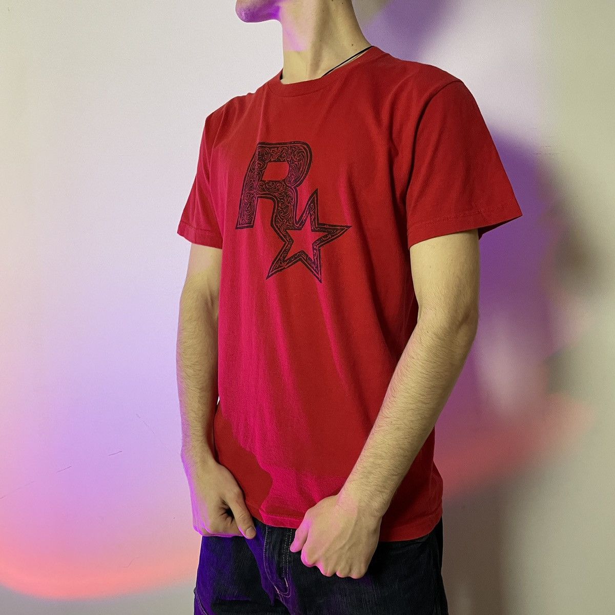 Band Tees × Rockstar Games × Vintage 🐦‍🔥VINTAGE🐦‍🔥 Rockstar gaming Gta Merch Tee Size US M / EU 48-50 / 2 - 2 Thumbnail