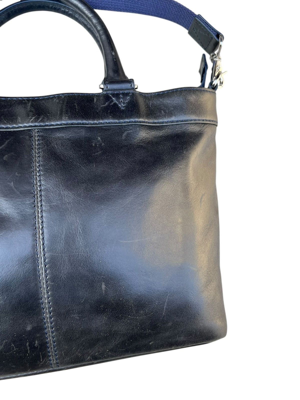 Leather DOCHE Japan Scratch Patina Leather 2 Way Bag Size ONE SIZE - 10 Thumbnail