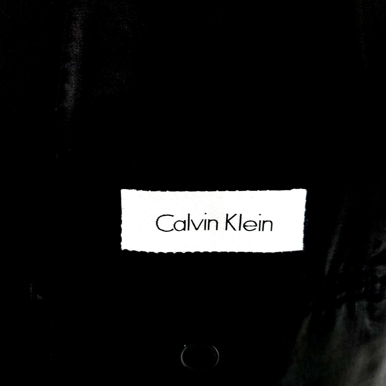 Calvin Klein Calvin Klein Wool 2 Button Blazer 42R Black Tagged 46R Has B Size 42R - 7 Thumbnail