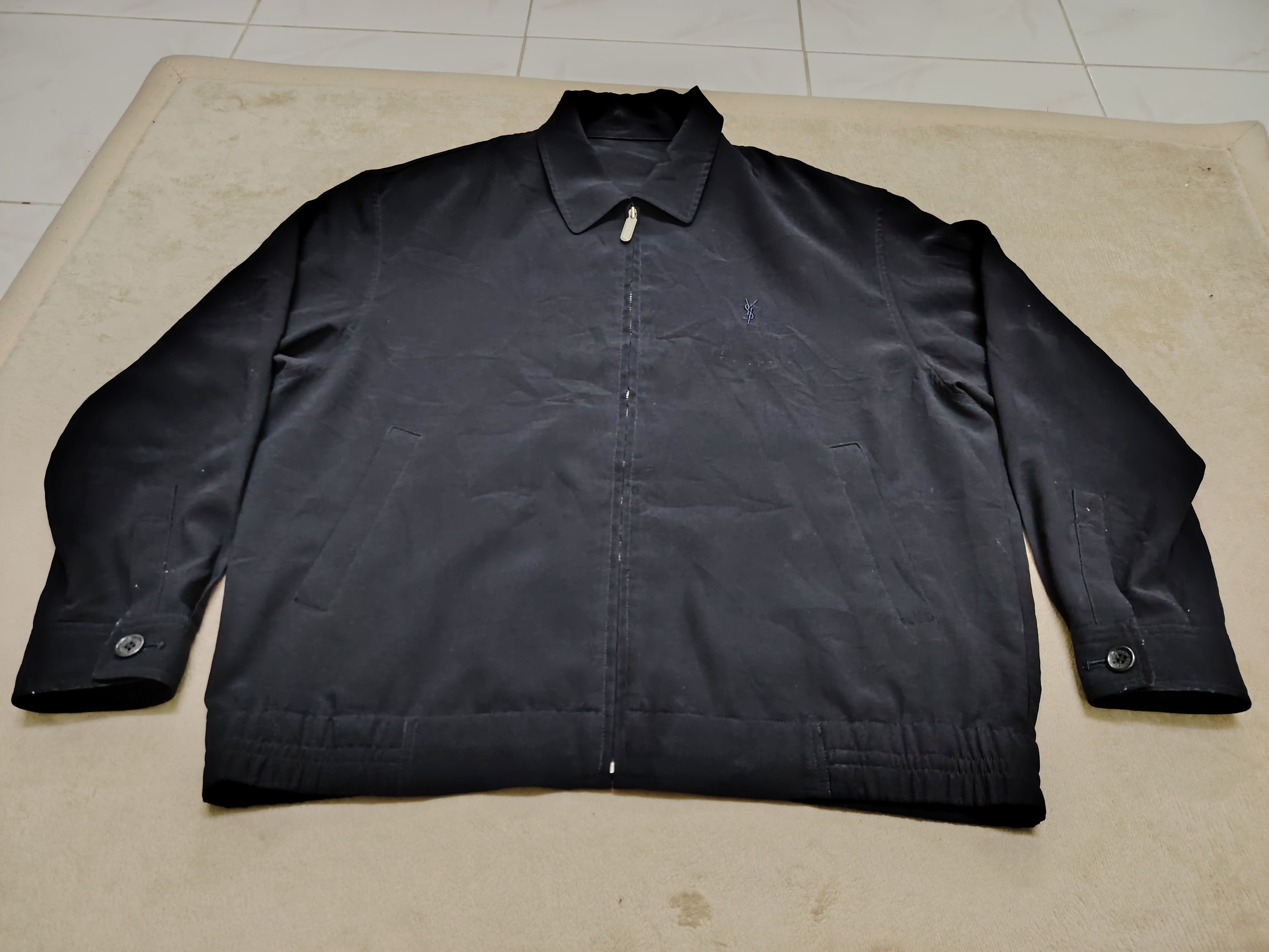 Yves Saint Laurent Vintage Yves Saint Laurent YSL Jacket Size US XL / EU 56 / 4 - 2 Thumbnail