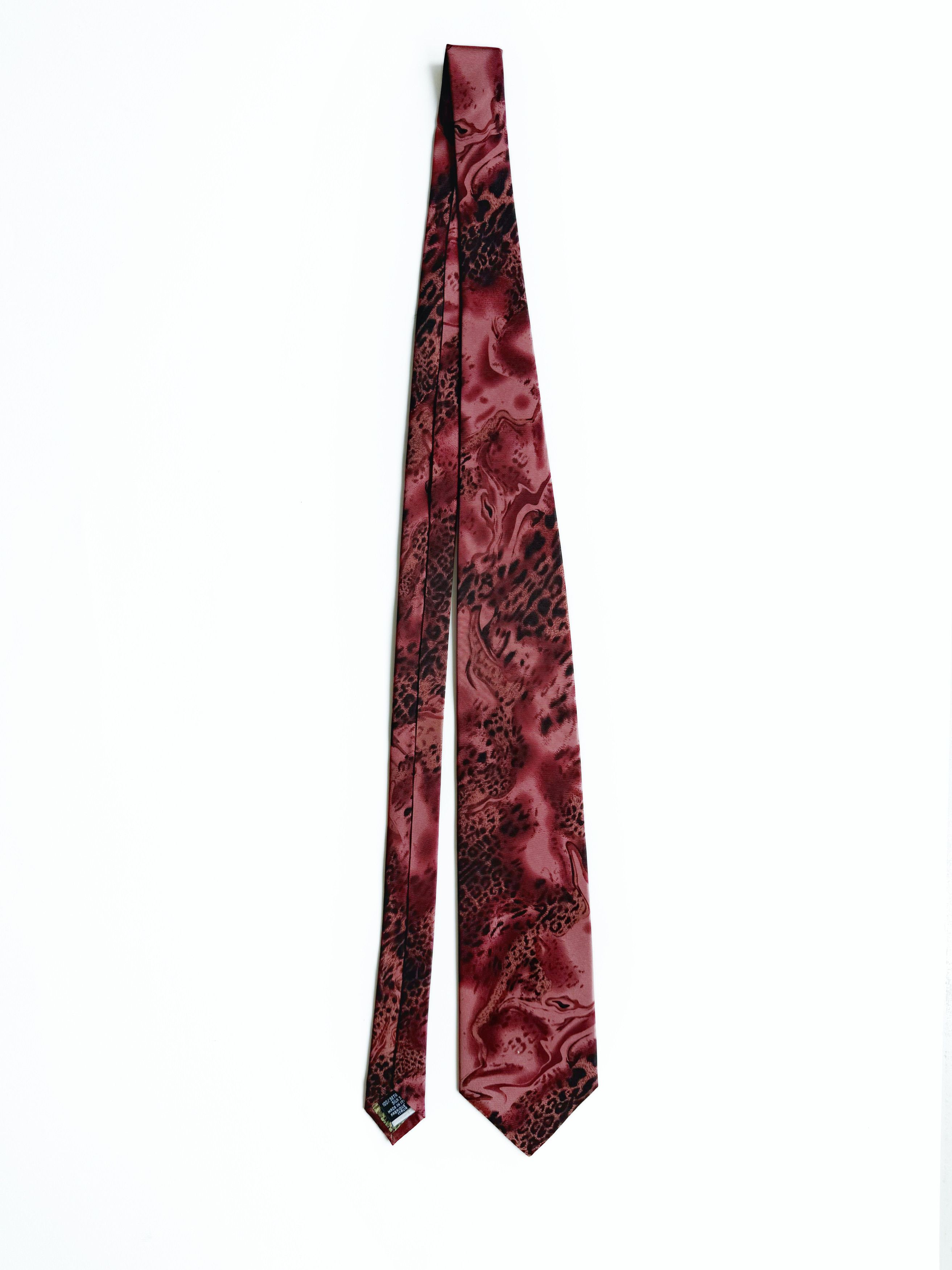 Roberto Cavalli Stunning Vintage Men's Roberto Cavalli Leopard Silk NeckTie Size ONE SIZE - 2 Thumbnail