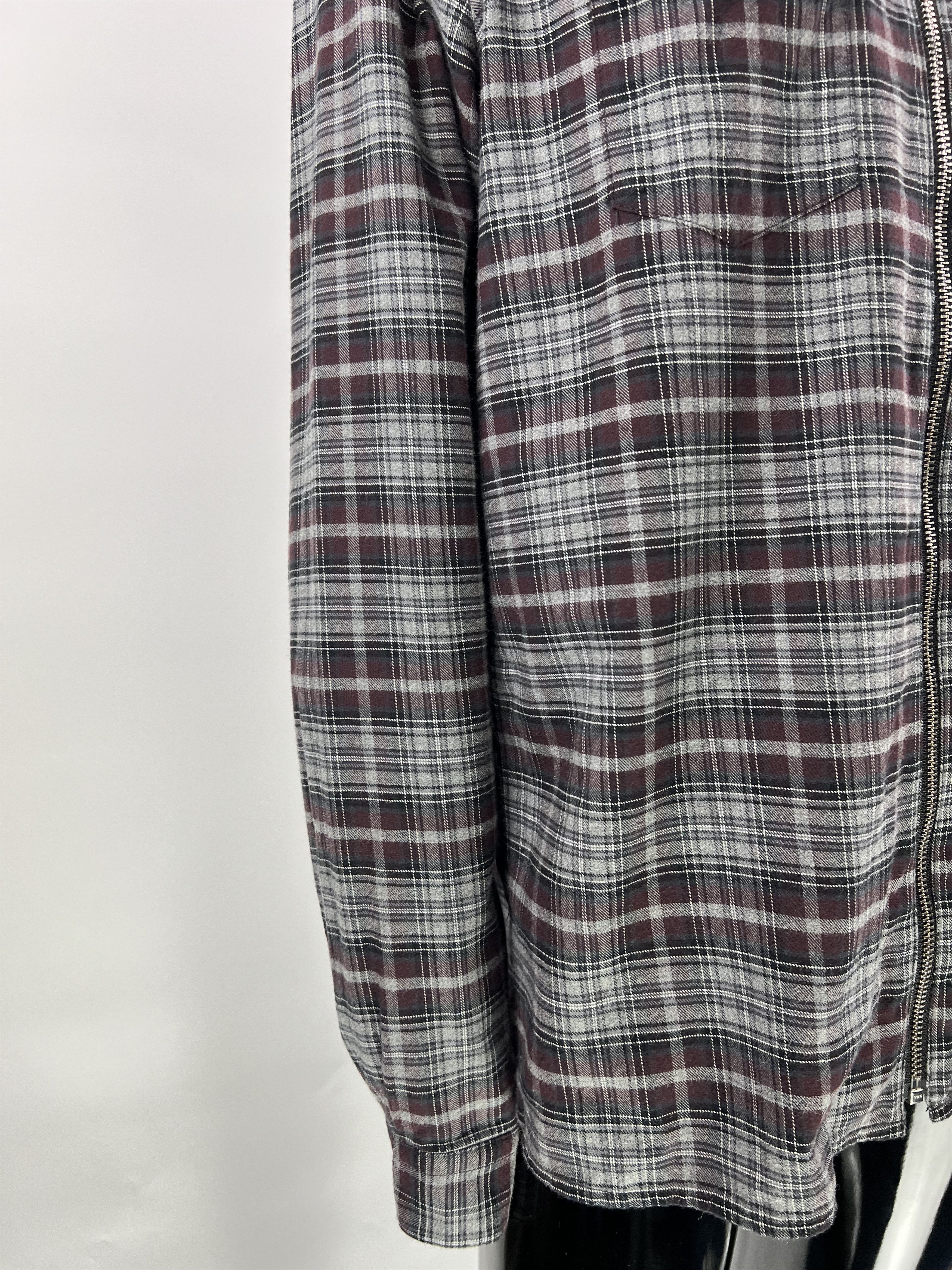 The Kooples The Kooples Sport Full Zip Shirt Overshirt Size M Size M / US 6-8 / IT 42-44 - 4 Thumbnail