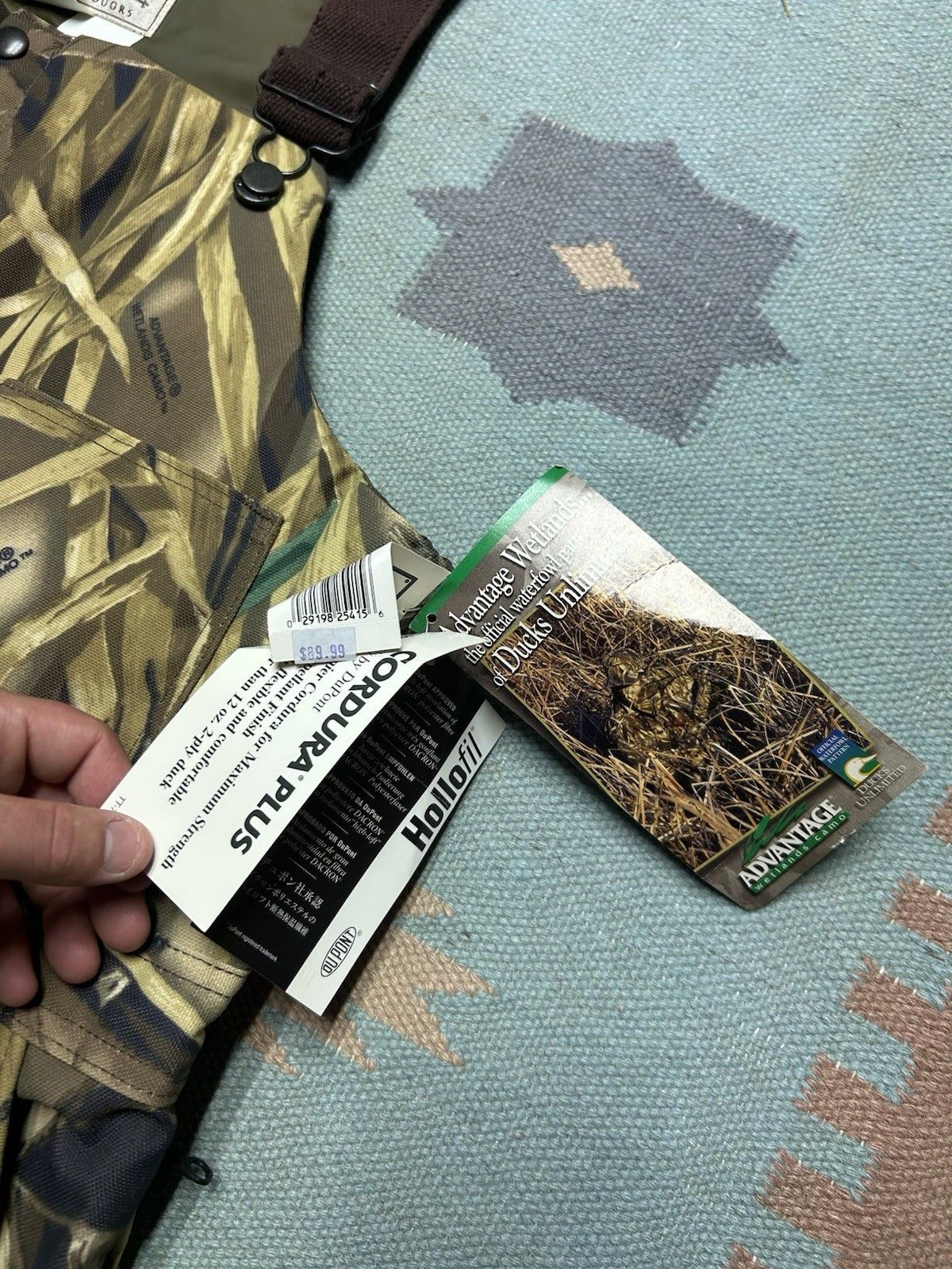 Vintage Vtg Walls insulated bib overalls wetlands camo hunting large Size US 44 / EU 60 - 5 Thumbnail