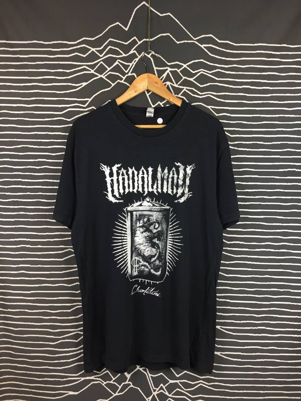 Band Tees Hadal Maw Death Metal Band Charlatan Album Cover Tee Size US XL / EU 56 / 4 - 1 Thumbnail