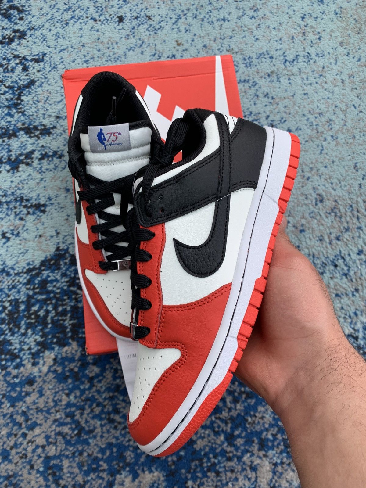 Nike Nike Dunk Low NBA 75th Anniversary Size US 7 / EU 40 - 1 Thumbnail