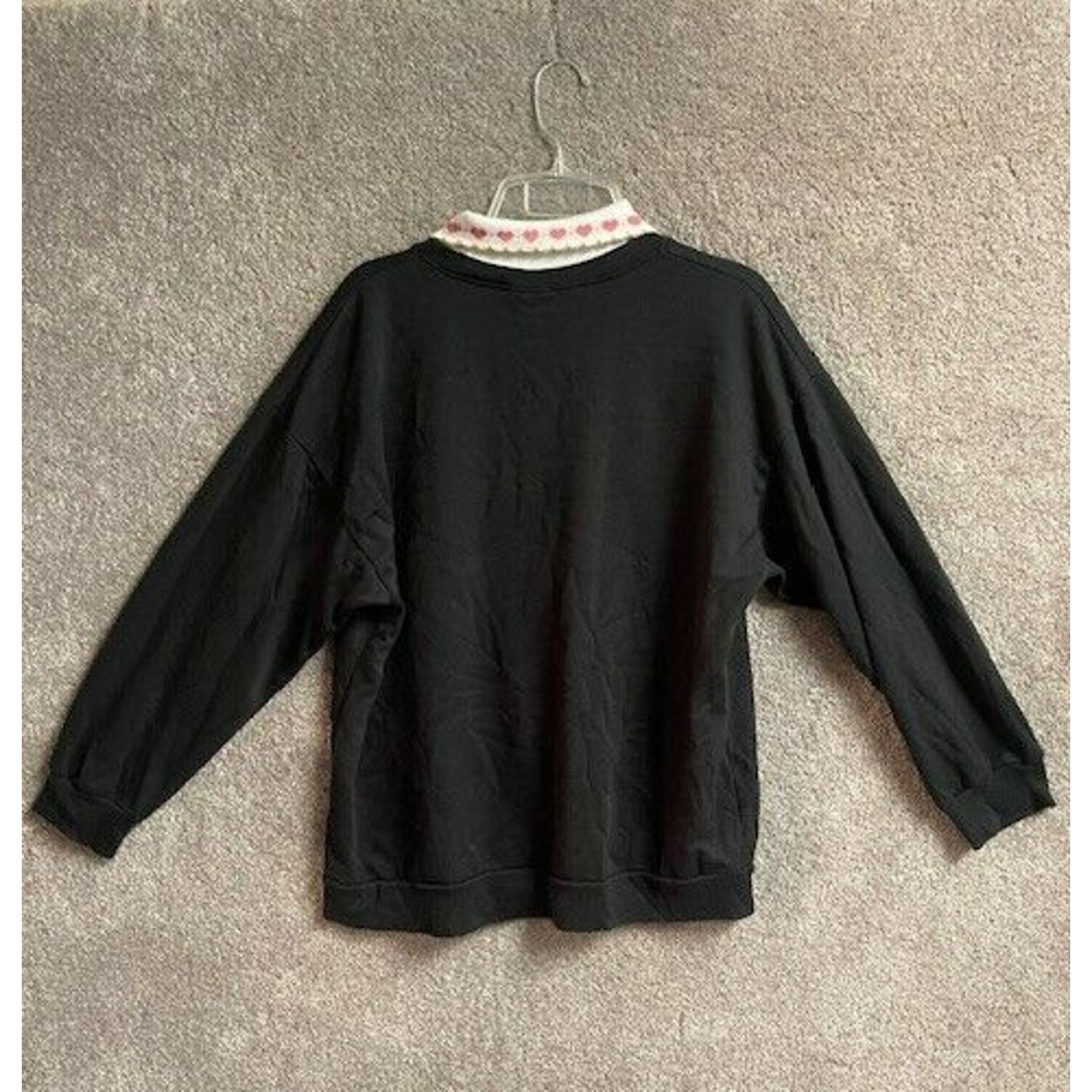 Other Vintage Christmas Sweatshirt Women M Ugly Sweater Kitsch USA Size M / US 6-8 / IT 42-44 - 2 Thumbnail