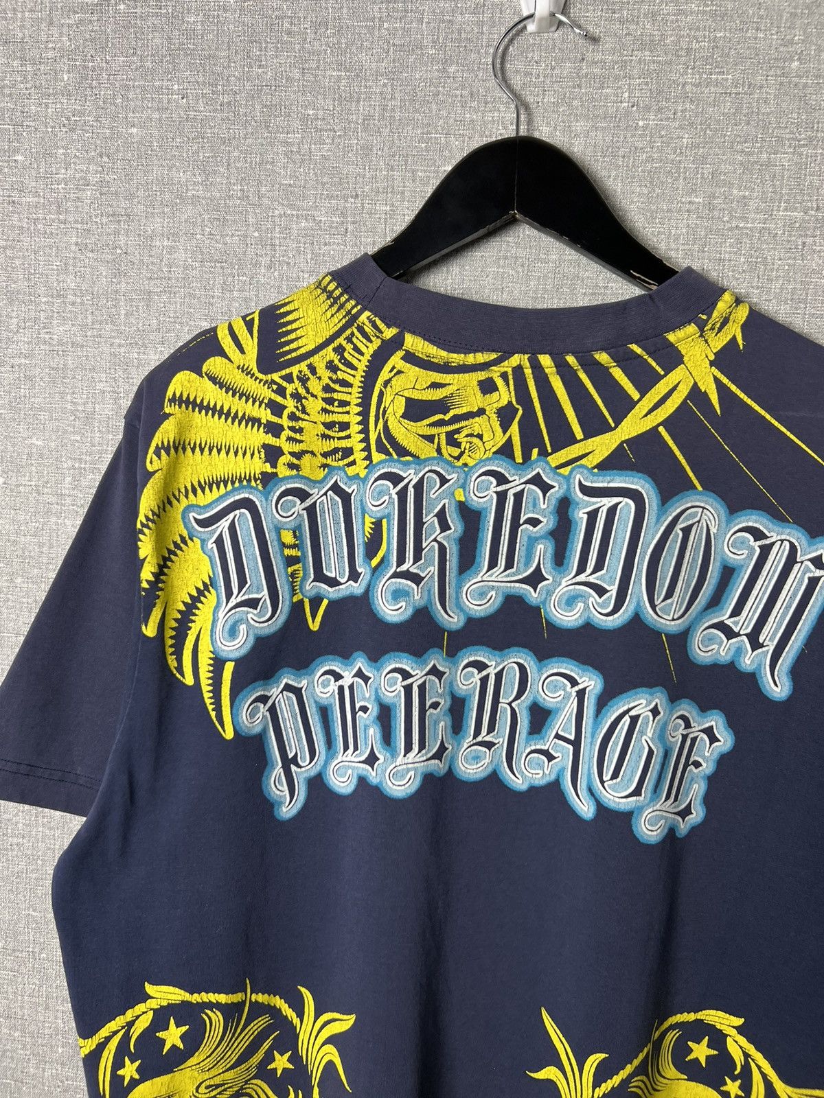 Raw State RAWBLUE Affliction Style All Over Printed Tee Men’s T-Shirt Size US XL / EU 56 / 4 - 12 Thumbnail