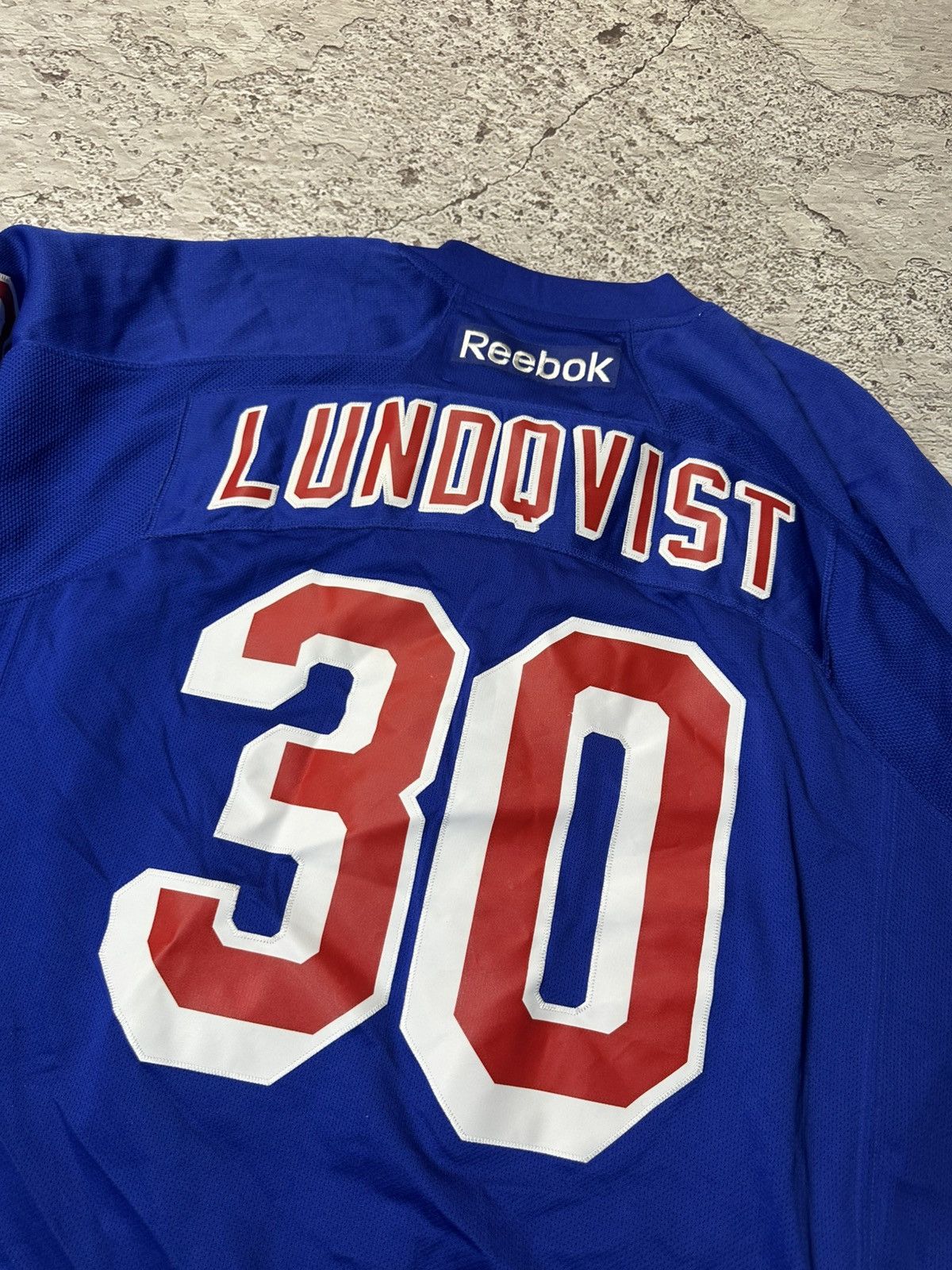 Reebok Reebok nhl rengers 30 lundqvist jersey hockey Size US XL / EU 56 / 4 - 7 Thumbnail