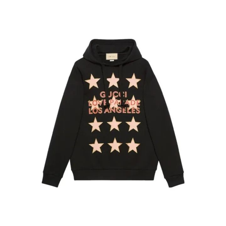 Gucci Gucci SS22 Black Graphic Hoodie for Women Size M / US 6-8 / IT 42-44 - 1 Thumbnail