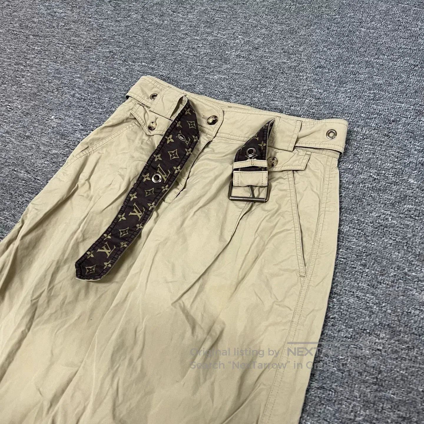 Louis Vuitton Louis Vuitton Monogram Belt Logo Cargo Pants. Size US 38 / EU 54 - 5 Thumbnail