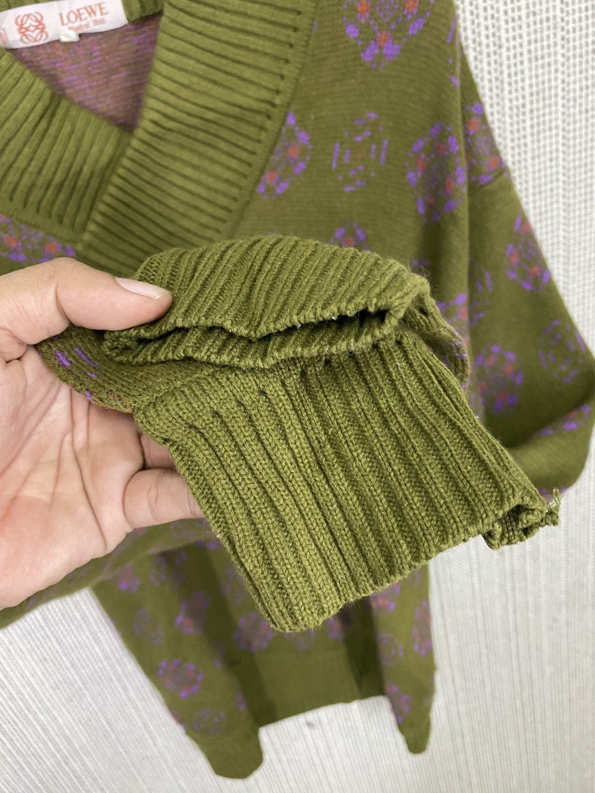 Loewe 🔥RARELY🔥Vintage loewe madrid 1846 cable knit wool sweater Size US M / EU 48-50 / 2 - 8 Thumbnail