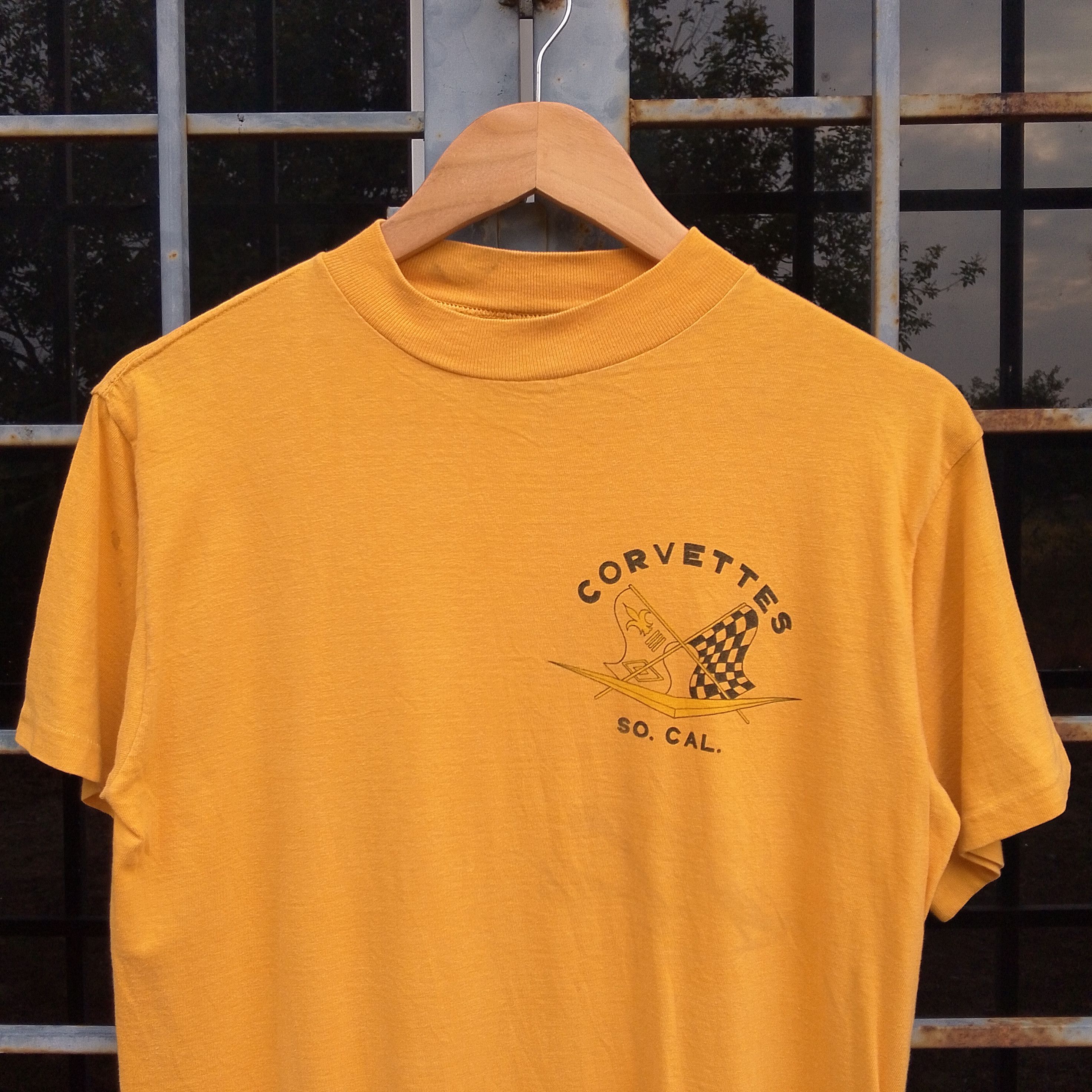 Vintage Vintage 1981 14th Annual Corvette Drag Meet Tshirt Size US M / EU 48-50 / 2 - 5 Thumbnail