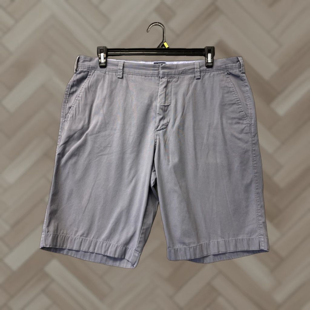 J.Crew VINTAGE J.CREW Men's Chino Shorts 38 Adult Gray Casual Travel Workwear 12" Inseam Size US 38 / EU 54 - 1 Thumbnail