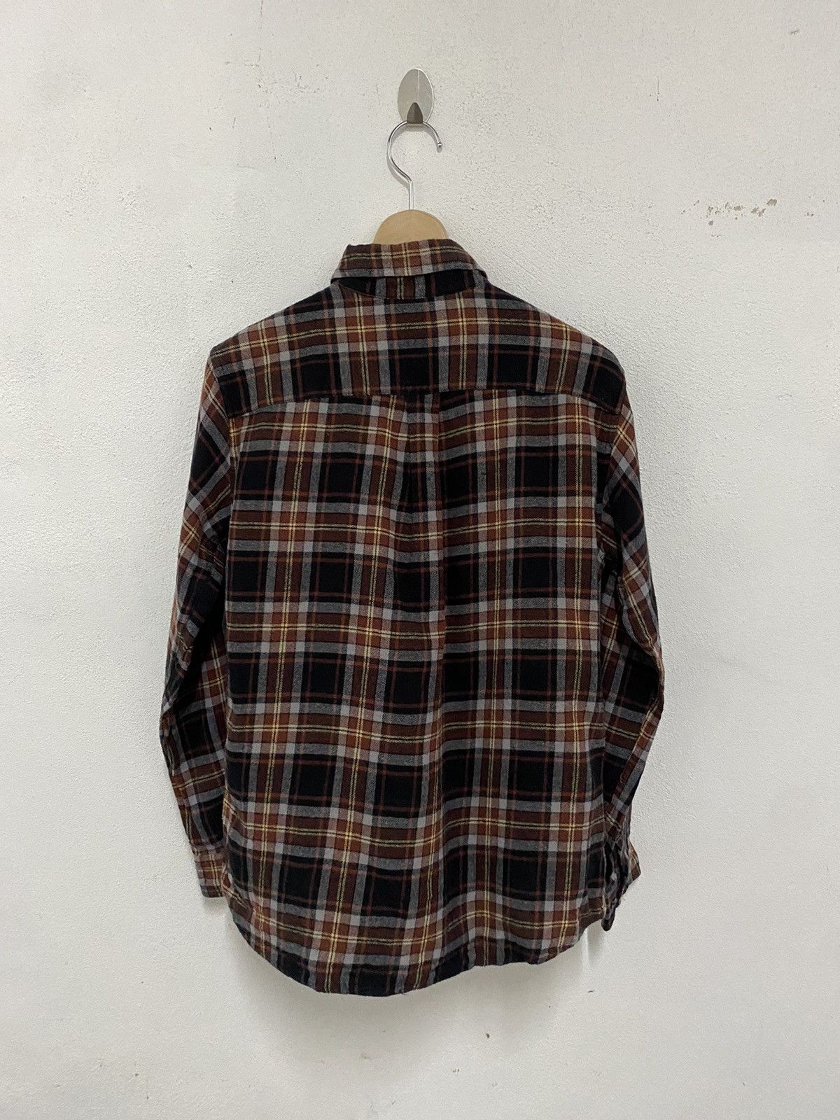 Japanese Brand × Vintage Vintage Clothes Luck Plaid Tartan Flannel Shirt Size US S / EU 44-46 / 1 - 7 Thumbnail