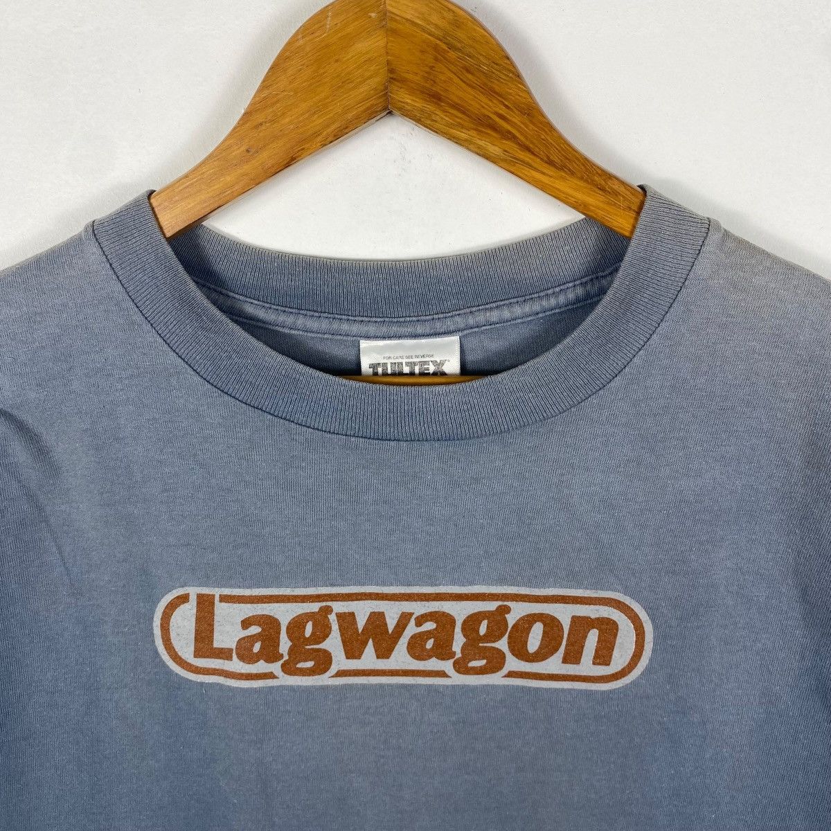 Band Tees Vintage 90's LAGWAGON American Punk Rock Band Faded Tee Size US L / EU 52-54 / 3 - 5 Thumbnail