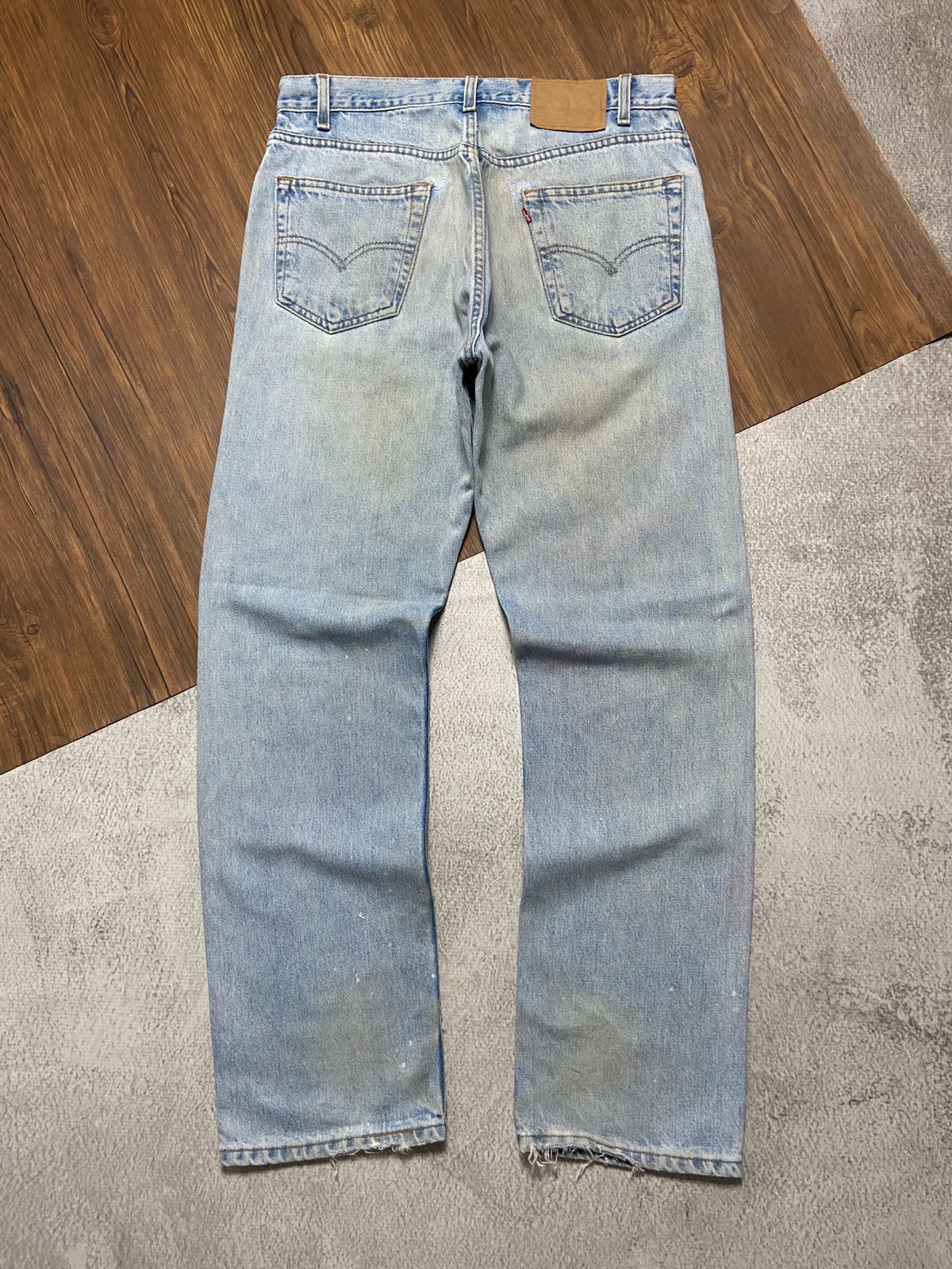 Levi's Levis 505 Custom patch stone washed Size US 34 / EU 50 - 7 Thumbnail