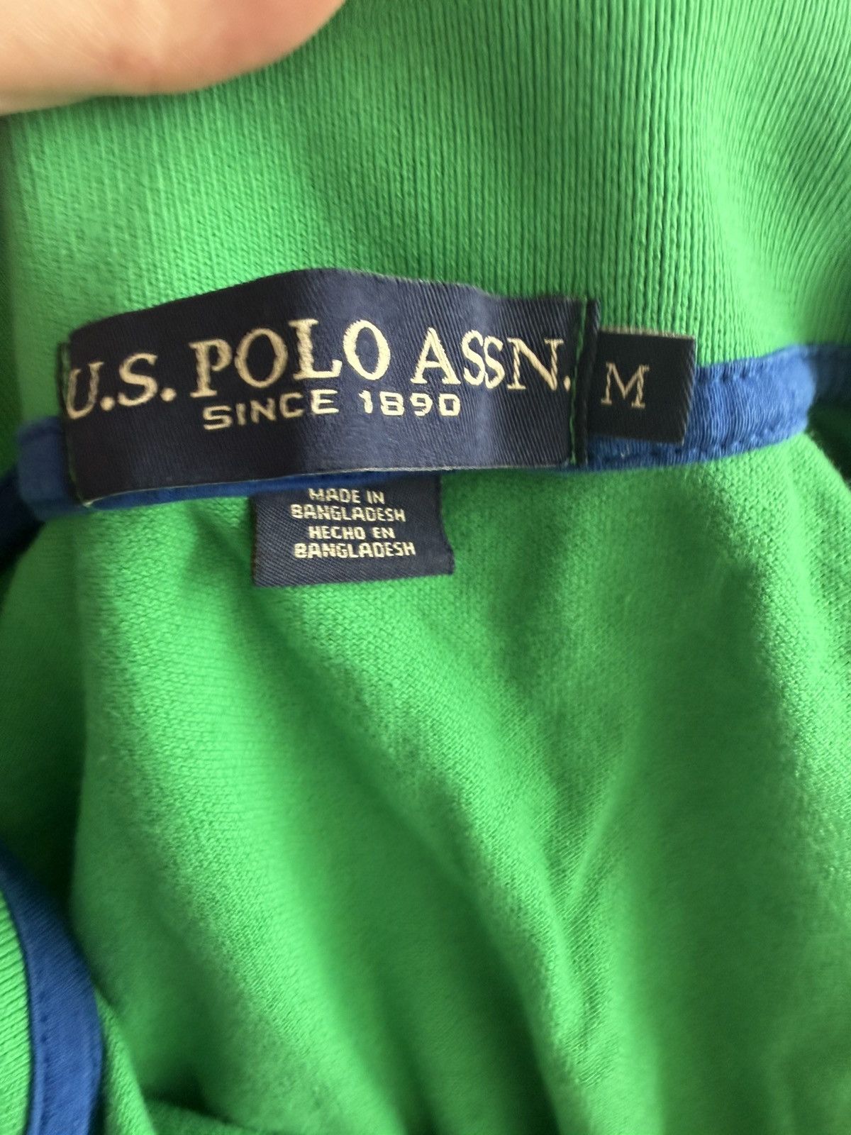 U.S. Polo Assn. U.S. Polo Assn. Preppy Golf Player 3 Pique Polo Shirt Med Size US M / EU 48-50 / 2 - 7 Thumbnail