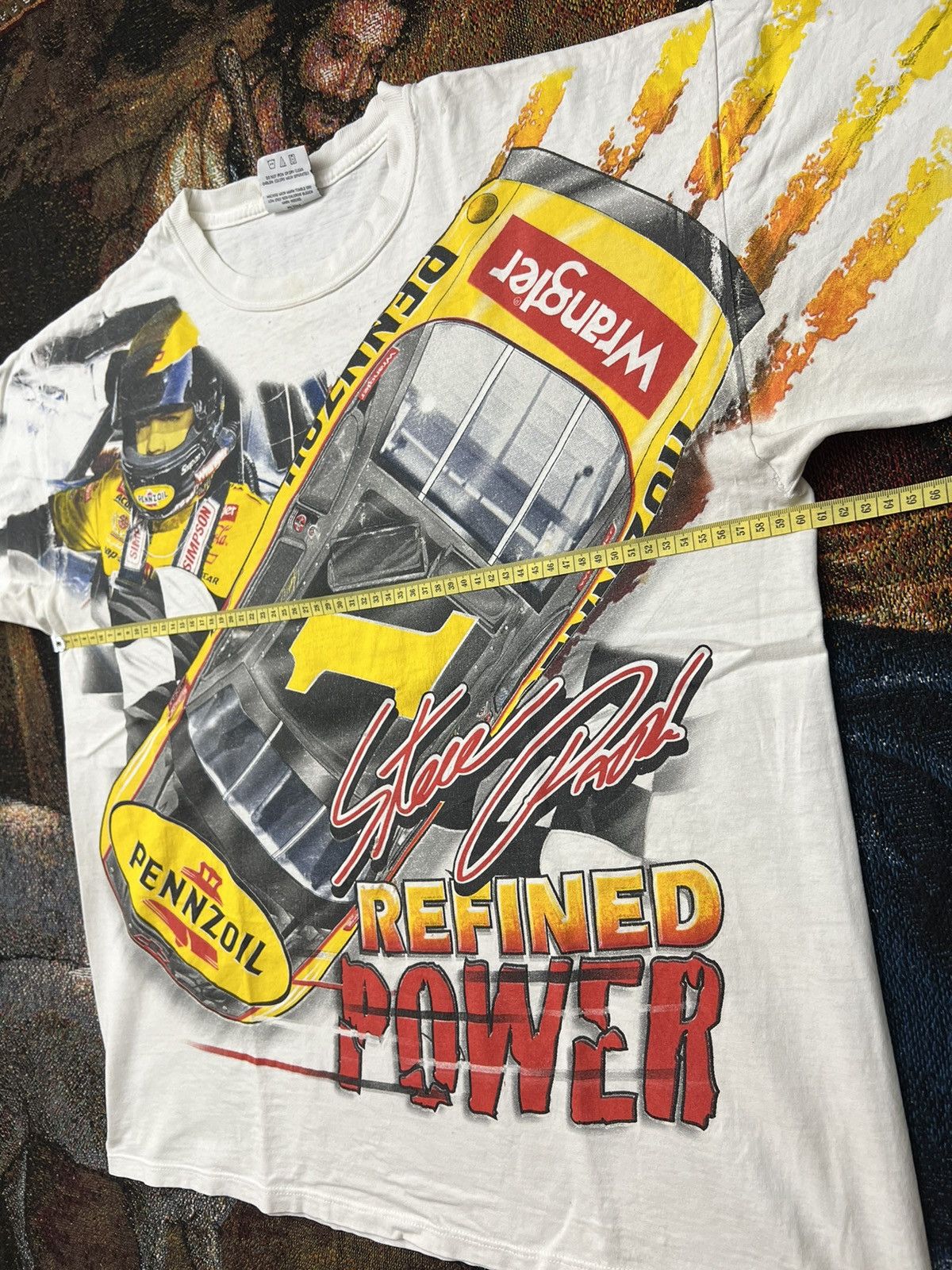 NASCAR Vintage NASCAR Steve Pack Pennzoil AOP Tee Size US L / EU 52-54 / 3 - 9 Thumbnail