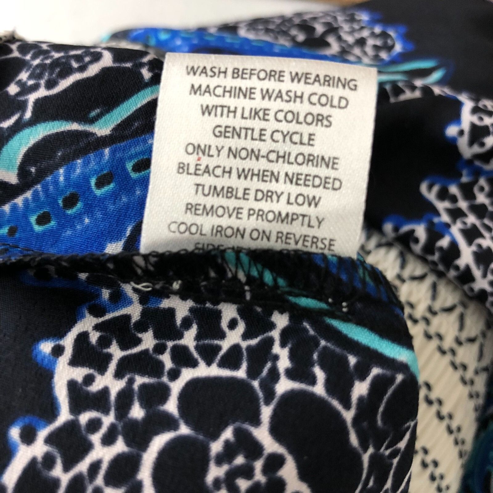 Other Vanilla Star Womens Lounge Pants Pull On Flare Geometric Nav Size 32" / US 10 / IT 46 - 5 Thumbnail