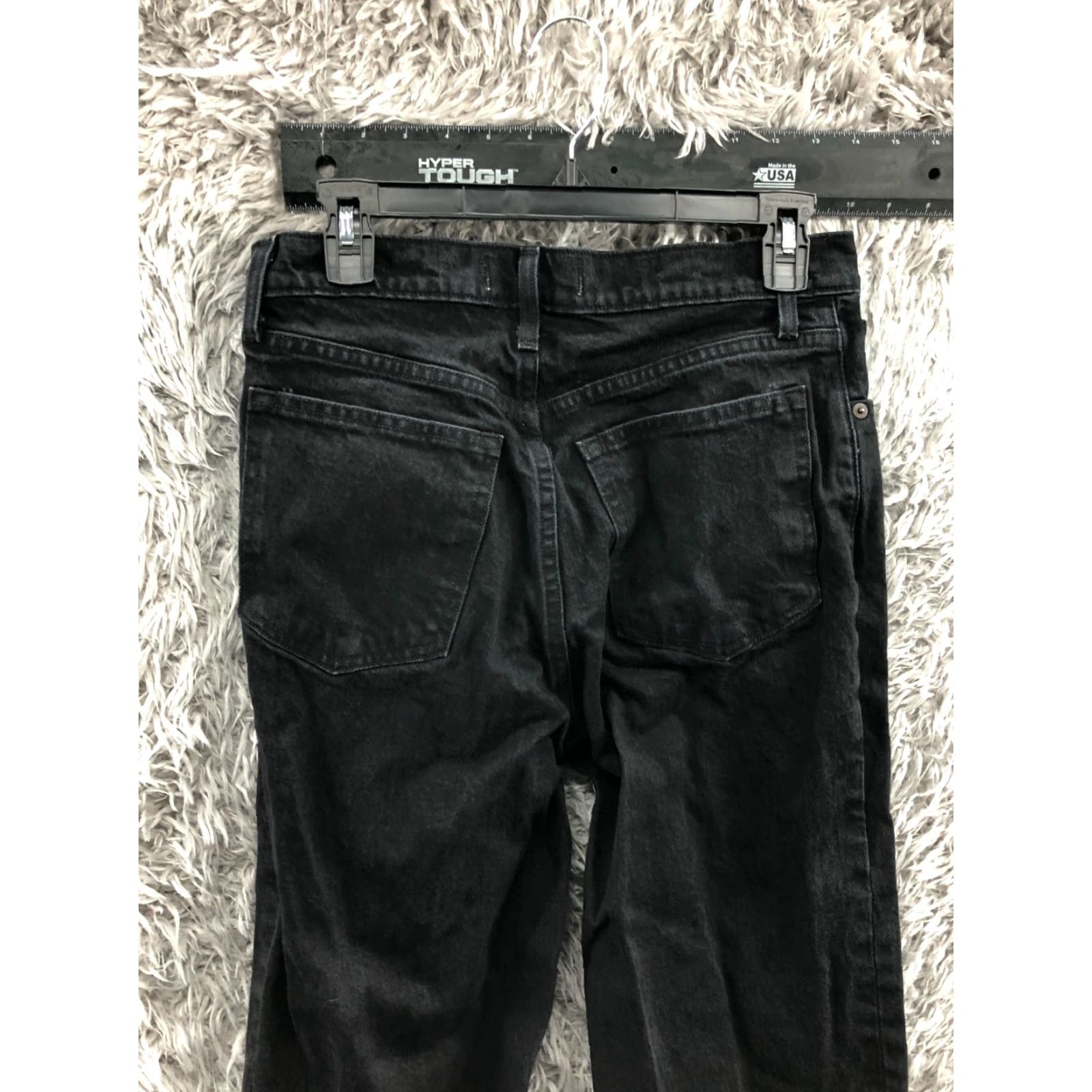 Abercrombie & Fitch VINTAGE Abercrombie & Fitch Jeans 90s Straight High Rise Womens Size 8 Dark Wash Black Size 30" / US 8 / IT 44 - 6 Thumbnail