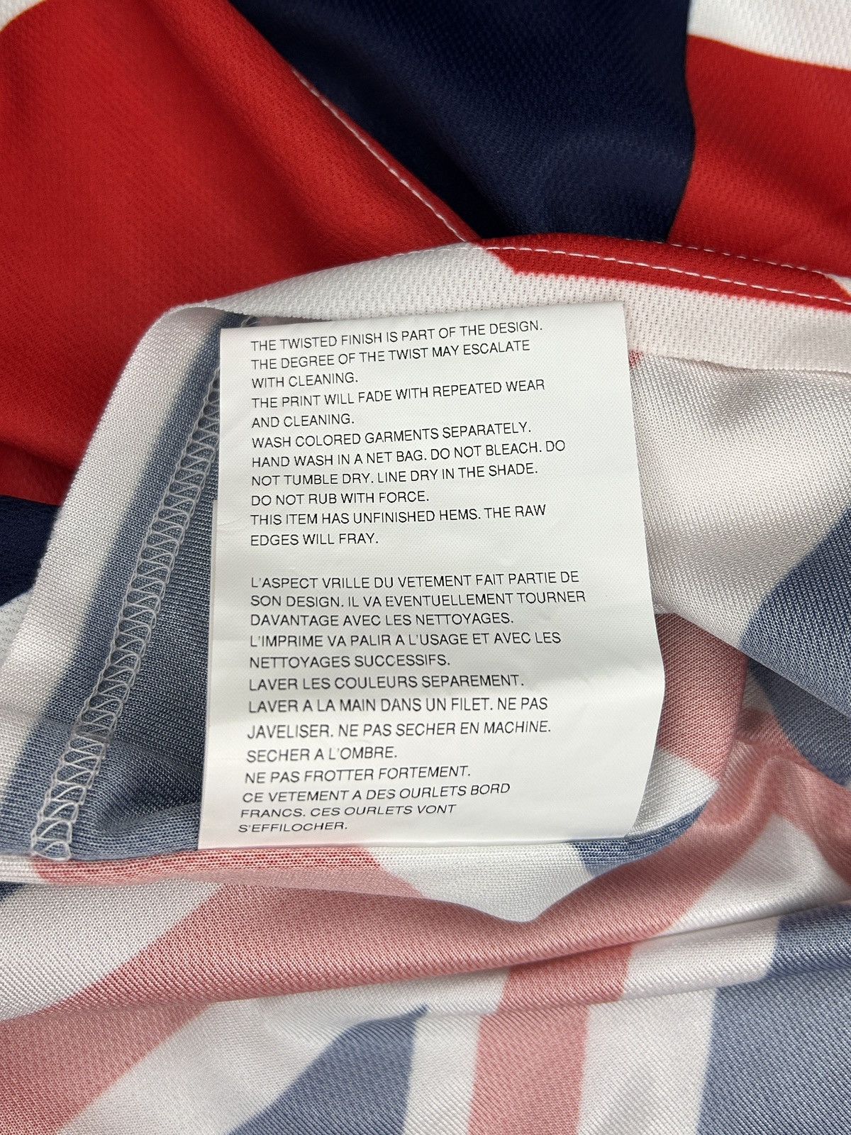 Comme des Garcons S/S 06 Twisted Union Jack Top Size S / US 4 / IT 40 - 14 Thumbnail